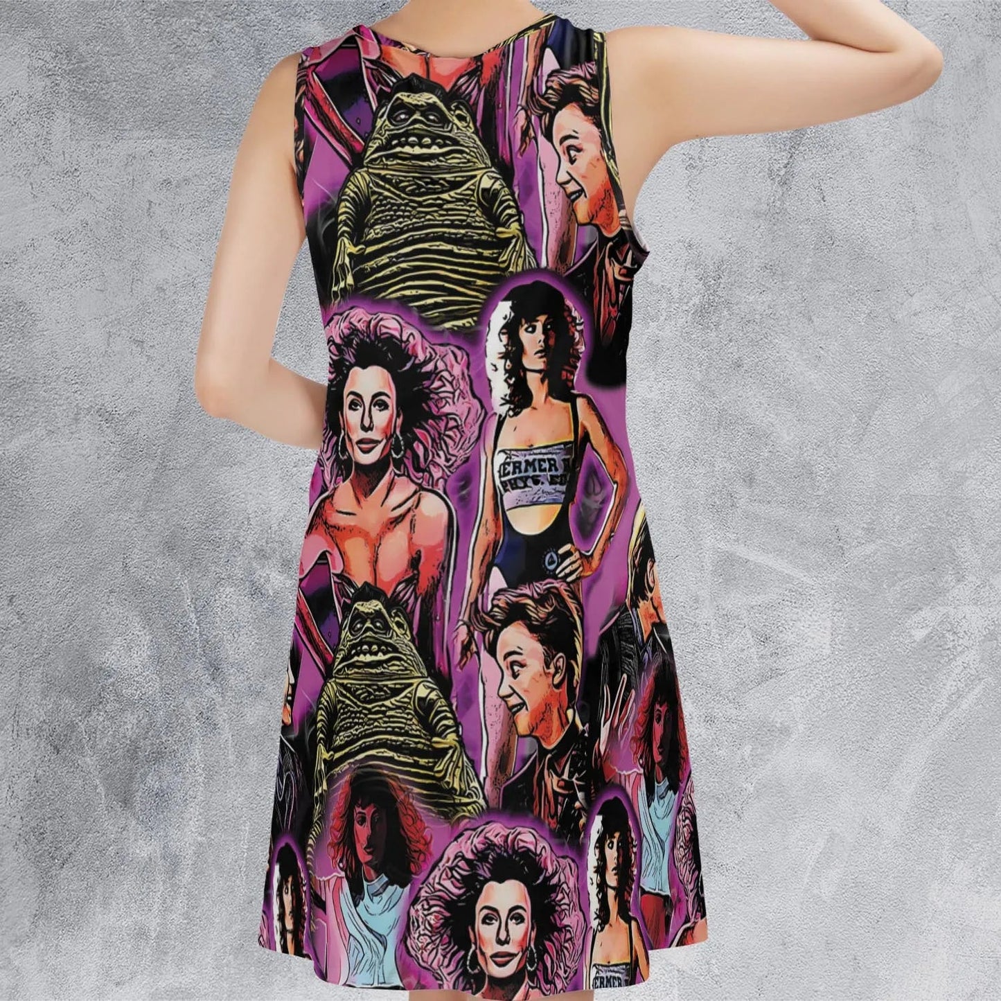 Casual Sleeveless Dress - 5MWKAL25