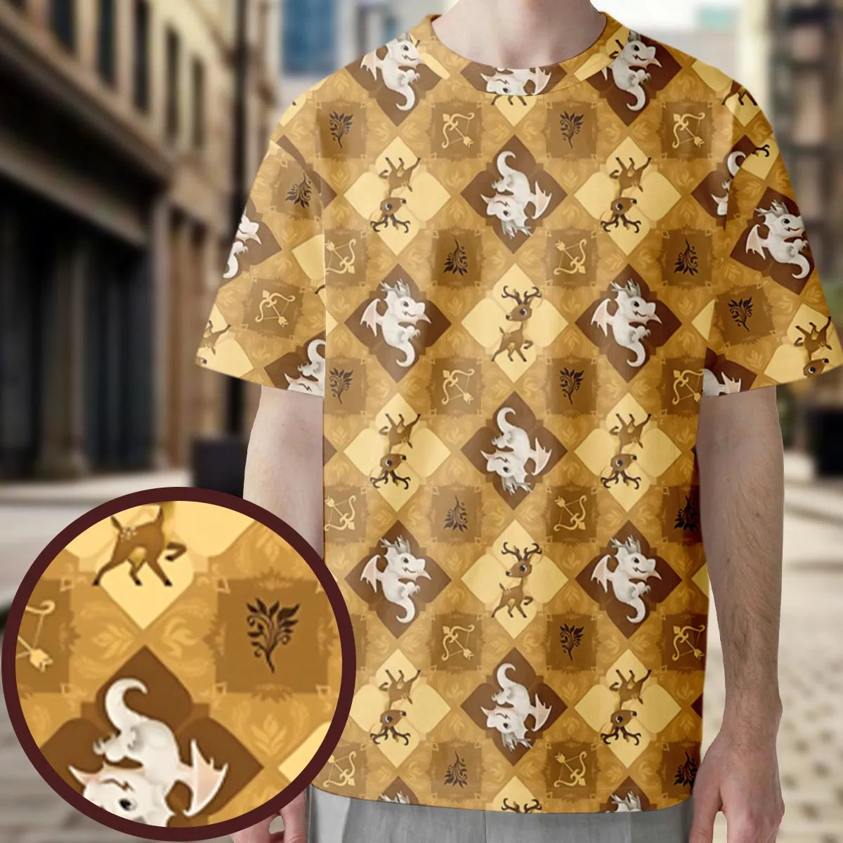 Full Print T-Shirt - Y3KCJ456