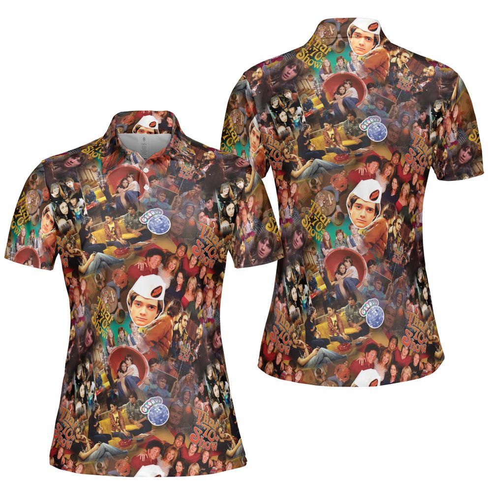 AOP Men/Women Polo Shirt - YZVHBGWM - - 5