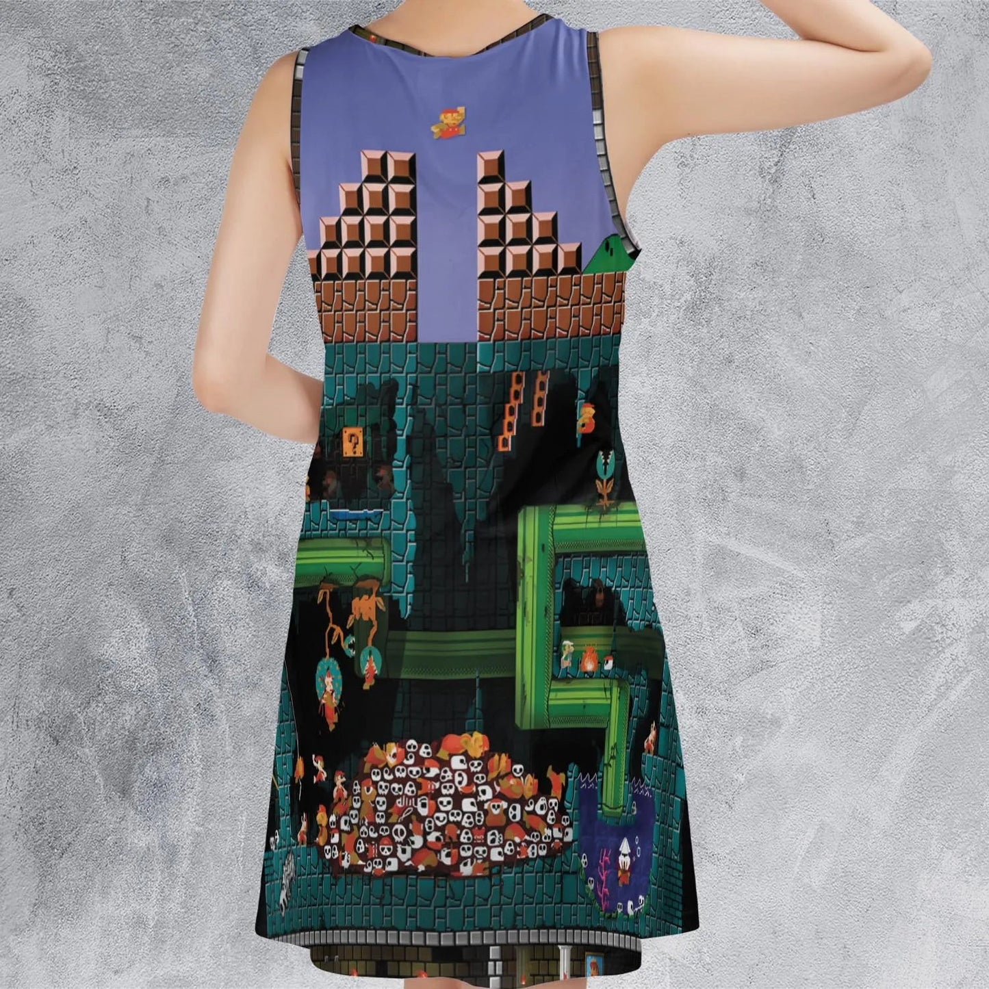 Casual Sleeveless Dress - M4Y4KLXR