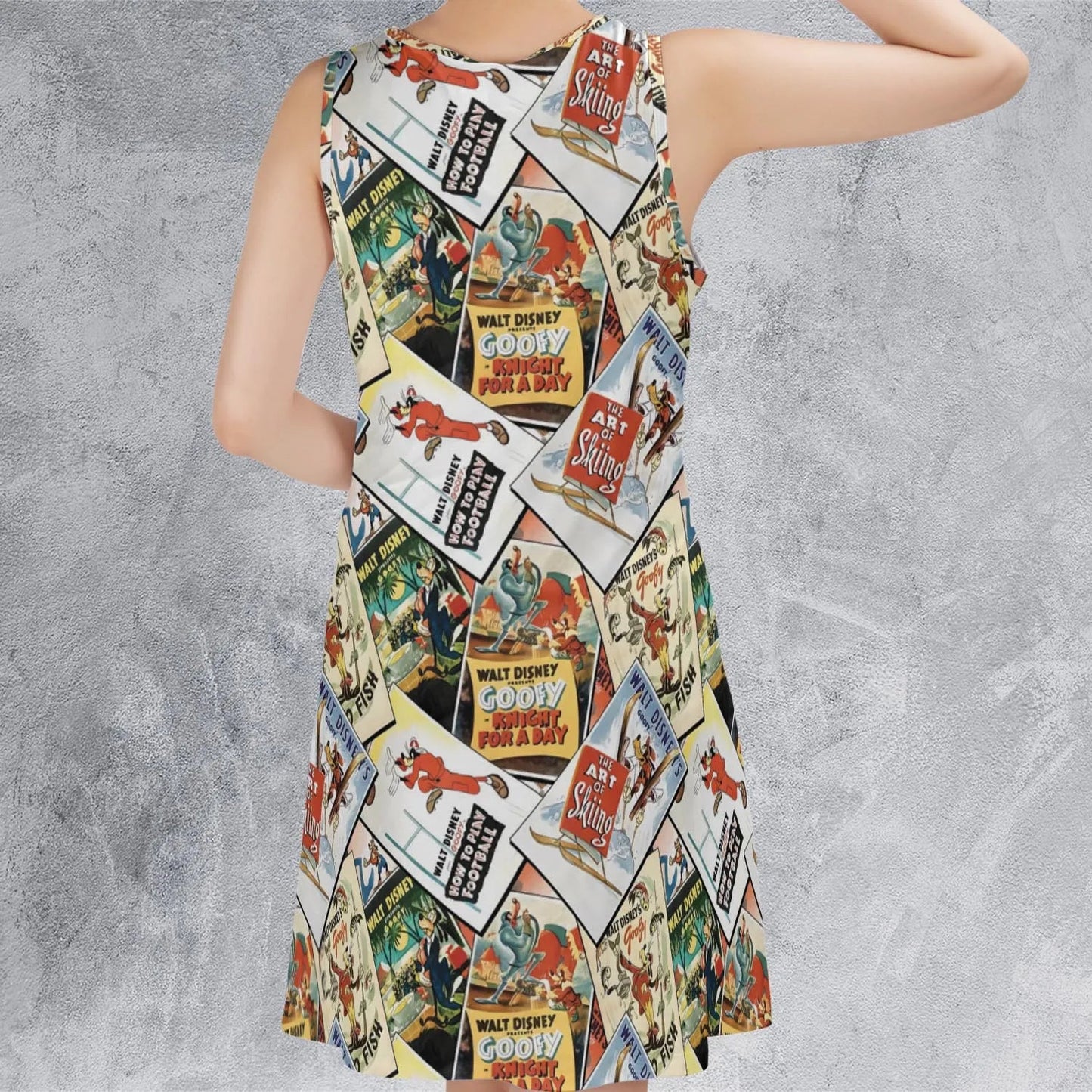 Casual Sleeveless Dress - 6SZSM2M4
