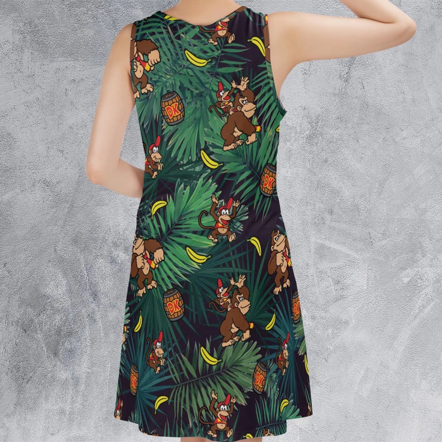 Casual Sleeveless Dress - 64T6MWVS