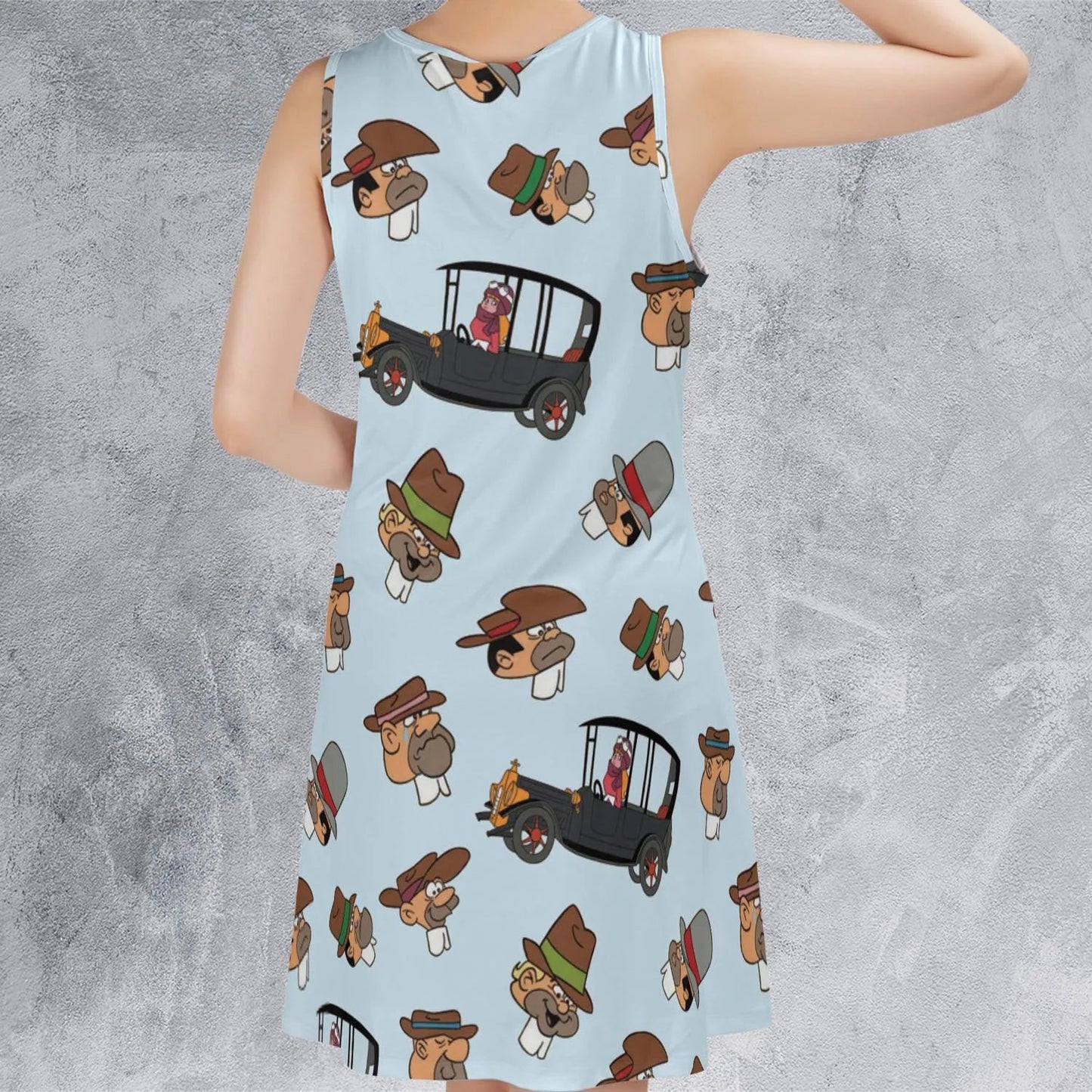 Casual Sleeveless Dress - BCNXN3M6