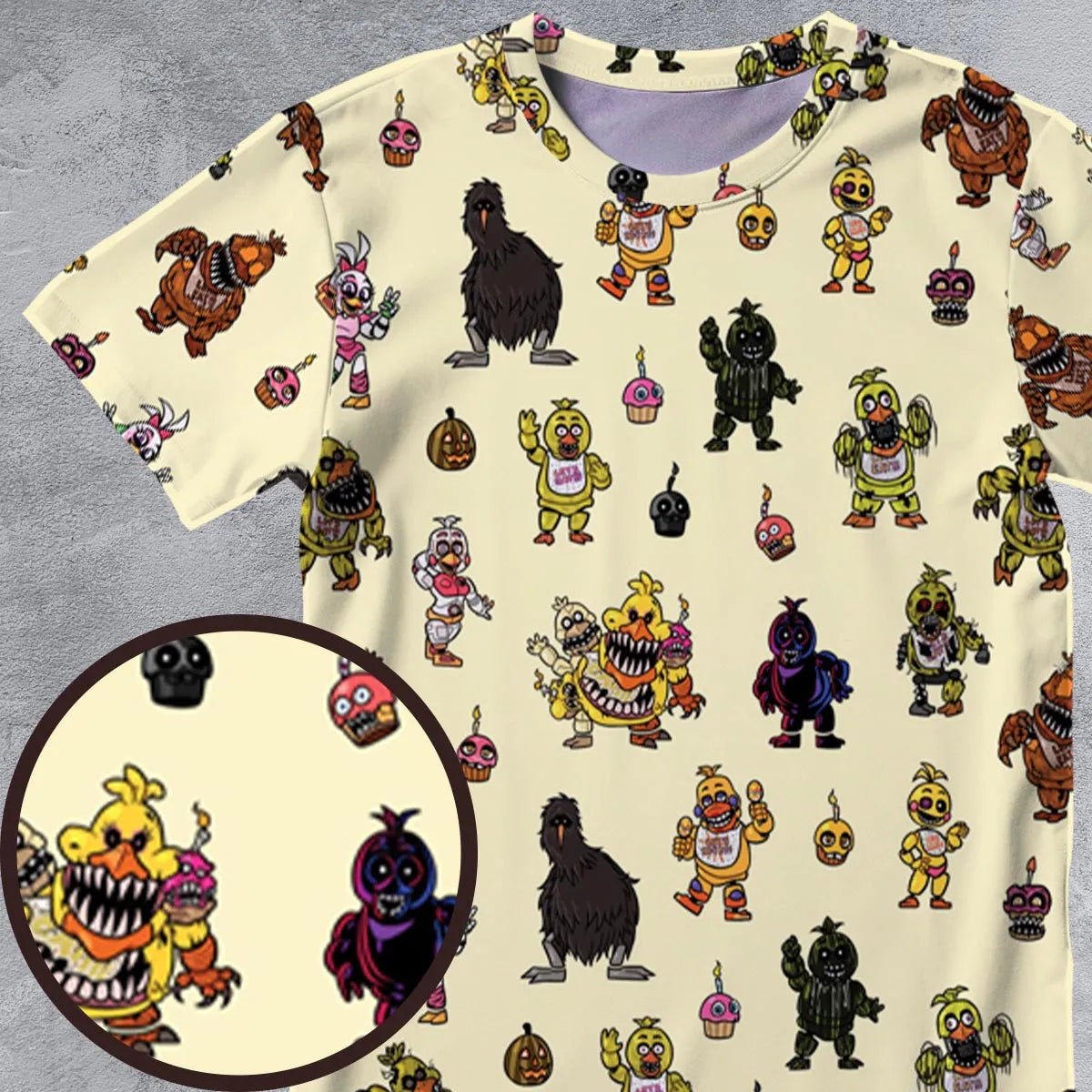 Full Print T-Shirt - 666RY6KD