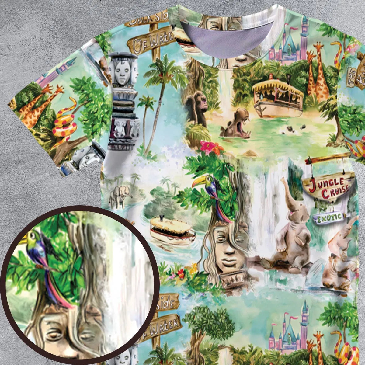 Full Print T-Shirt - 716H5EJF