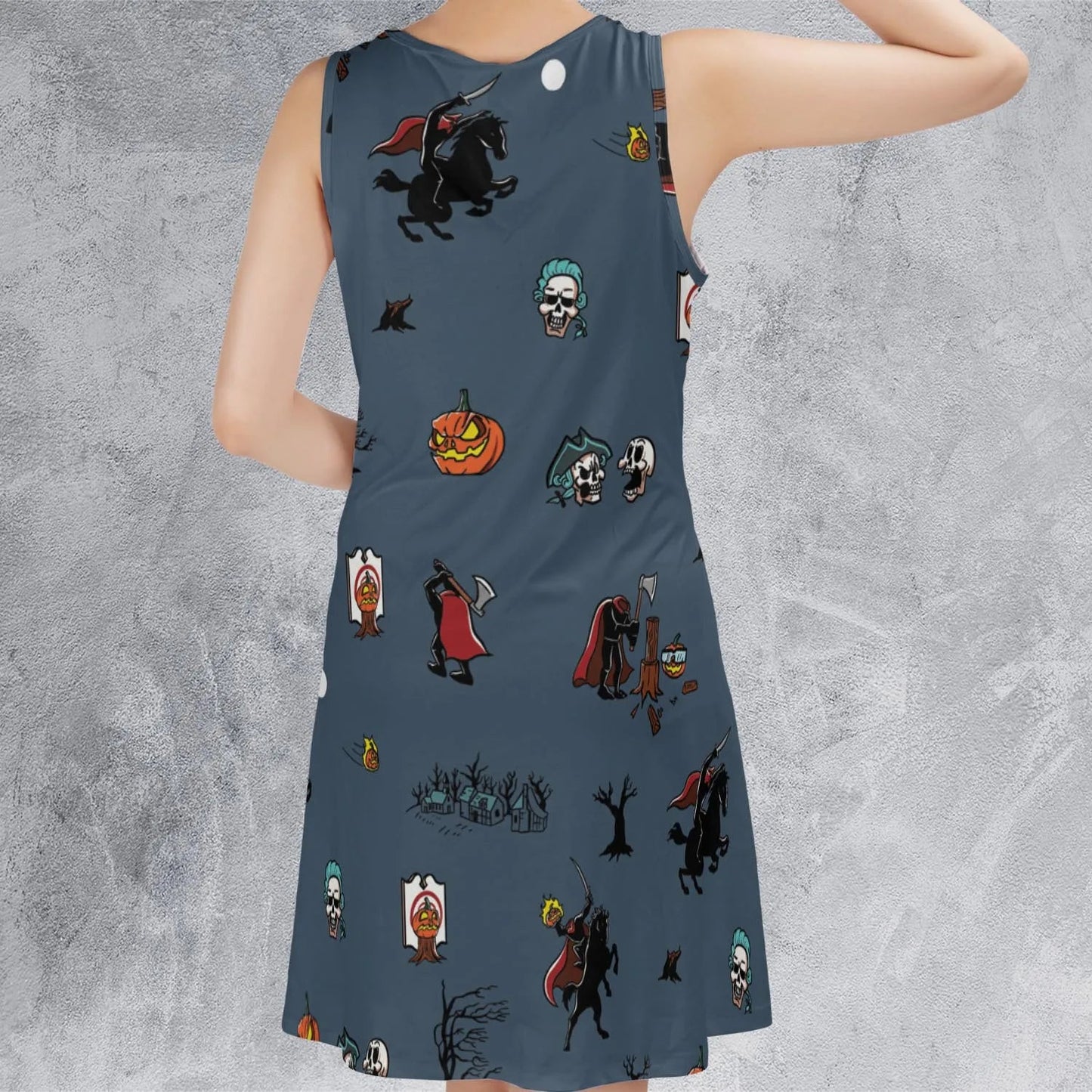 Casual Sleeveless Dress - D5MRDQPM