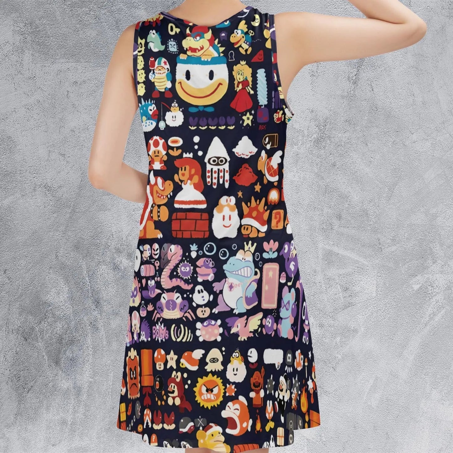 Casual Sleeveless Dress - EP11C4LU