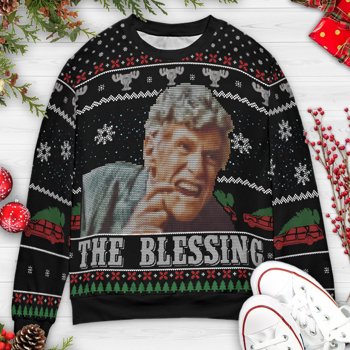 Ugly Christmas Sweatshirt - NRPYY9MJ