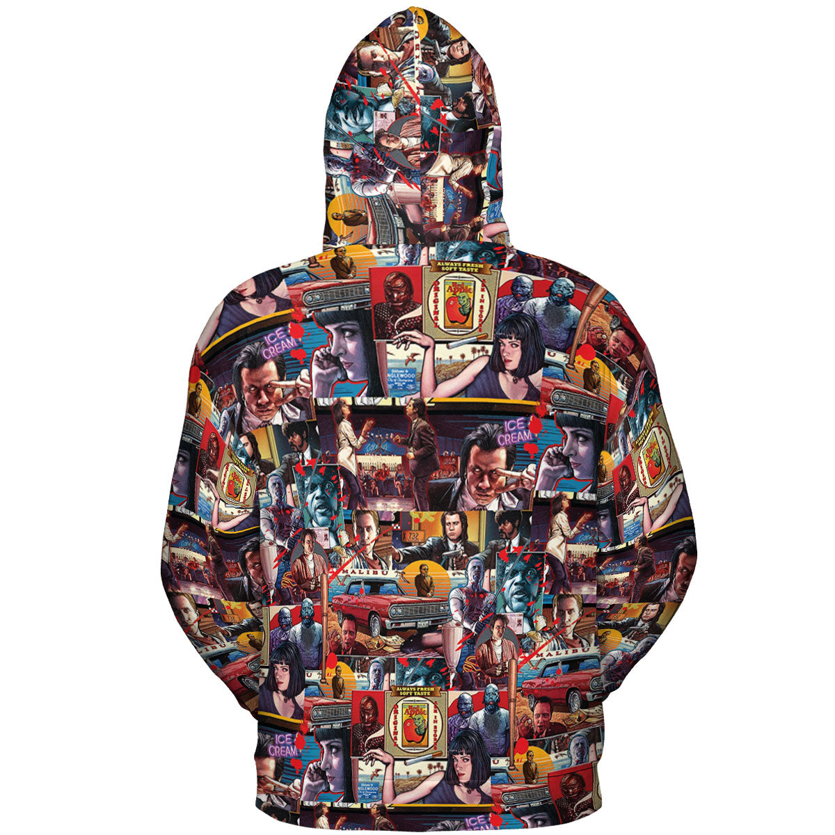 Full Print Hoodie - QFZNMAT9