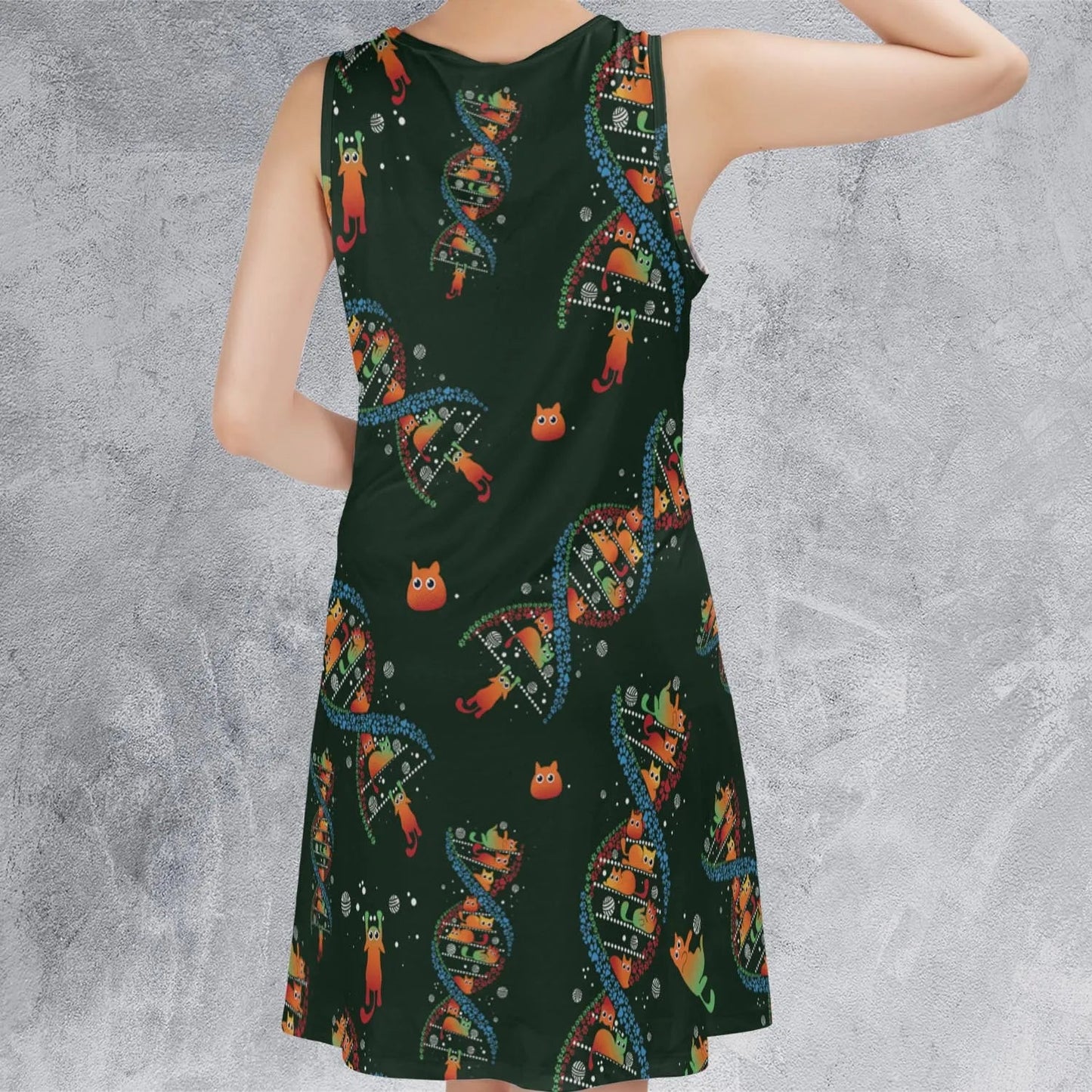 Casual Sleeveless Dress - 5QQ79G7T