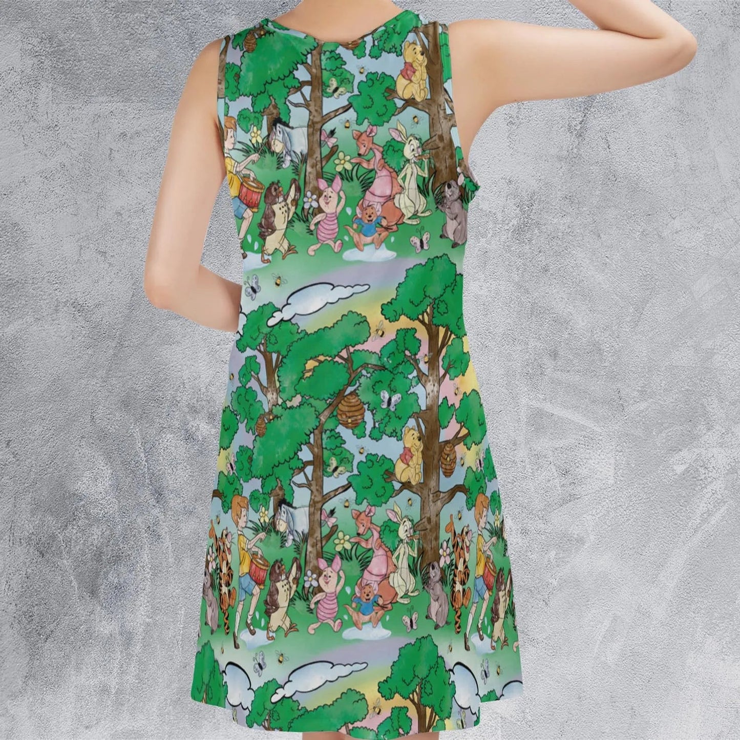 Casual Sleeveless Dress - NP1XF5NQ
