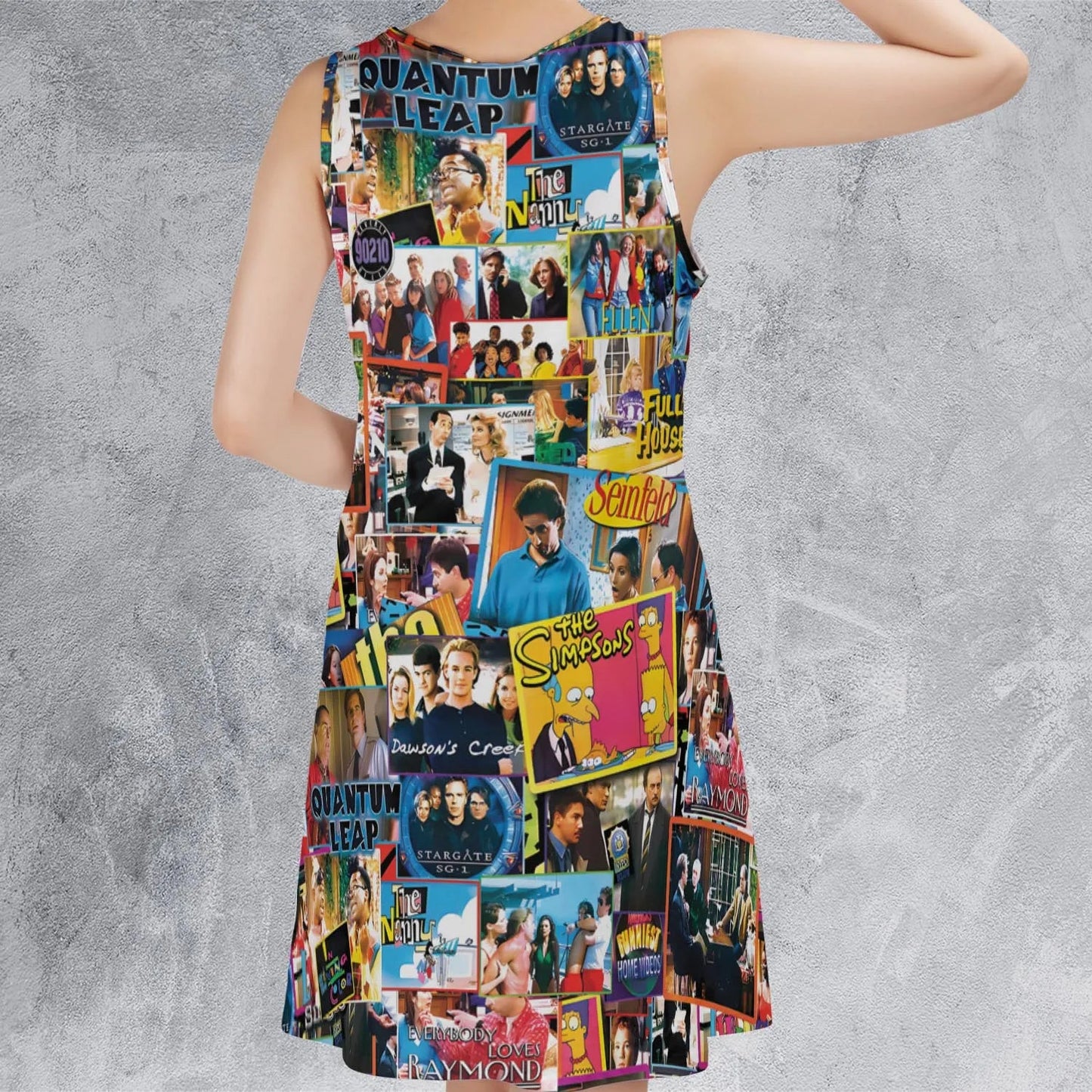 Casual Sleeveless Dress - MVYL84JA