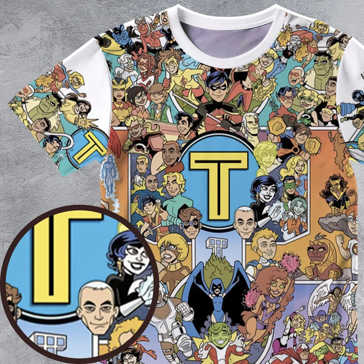 Full Print T-Shirt - AWR46D78