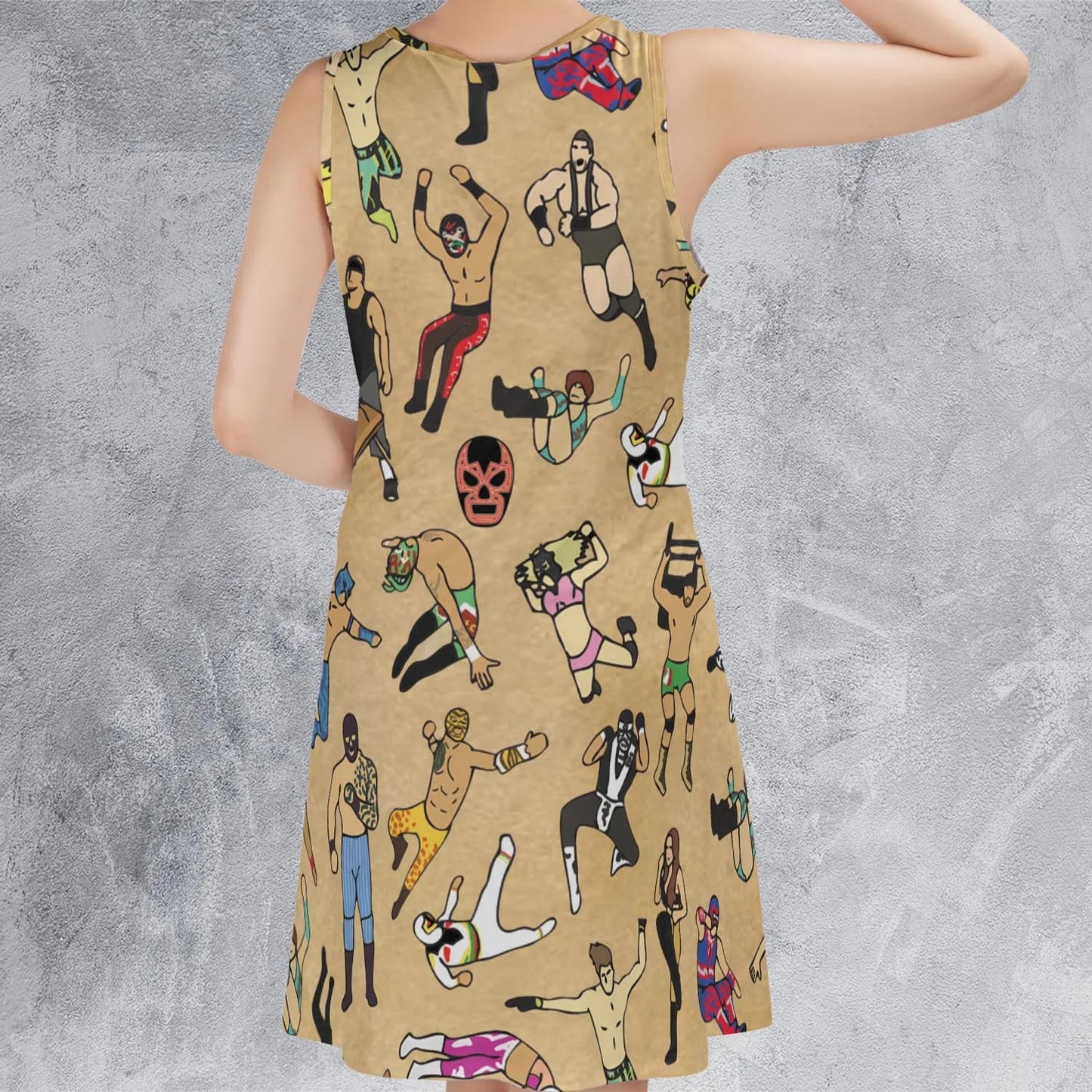 Casual Sleeveless Dress - ATCHZ3GS