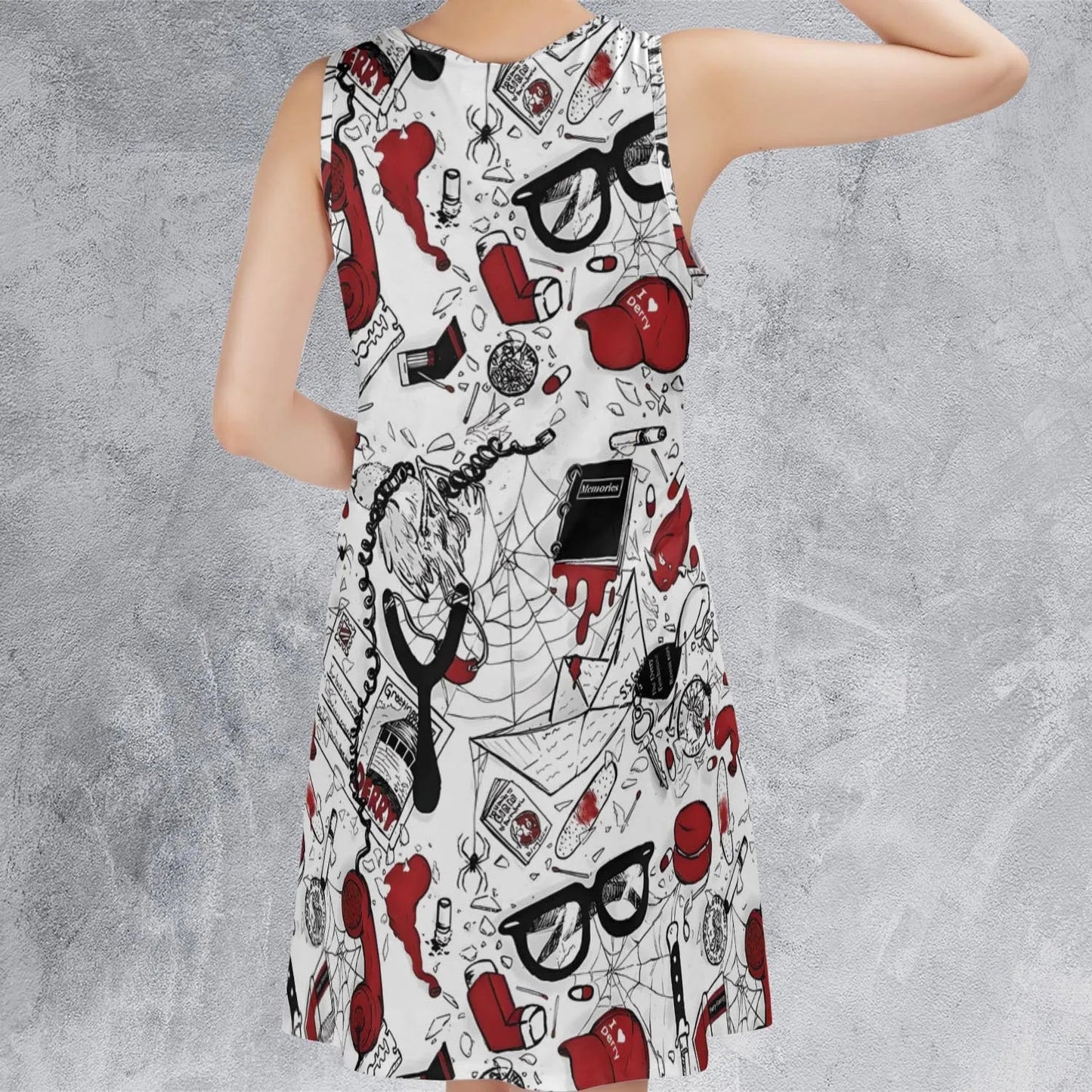 Casual Sleeveless Dress - XGLVUR2F