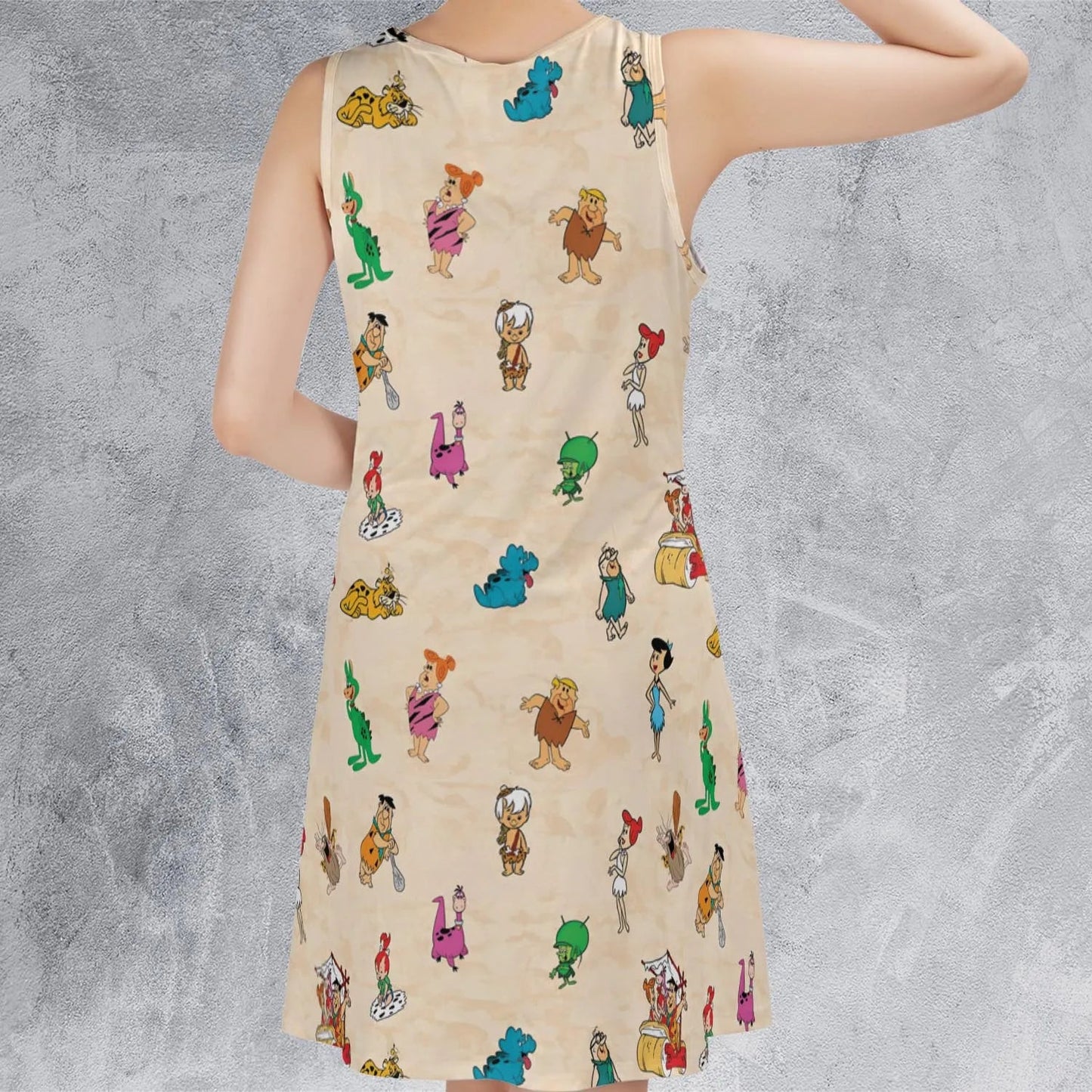 Casual Sleeveless Dress - 31UYG7TM