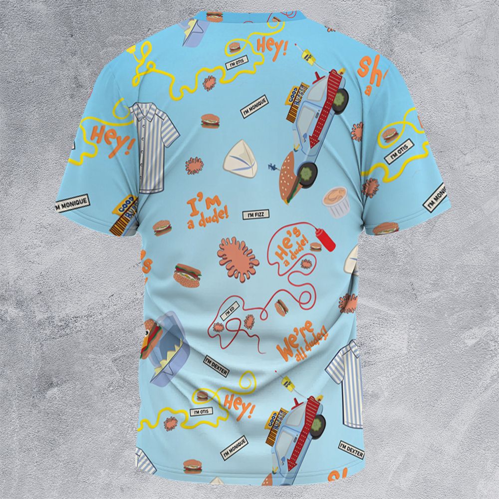 All-Over Print Unisex T-Shirt - KNJNK7DT - - 4