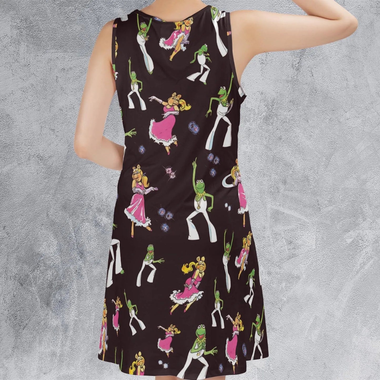 Casual Sleeveless Dress - N15BDQK1