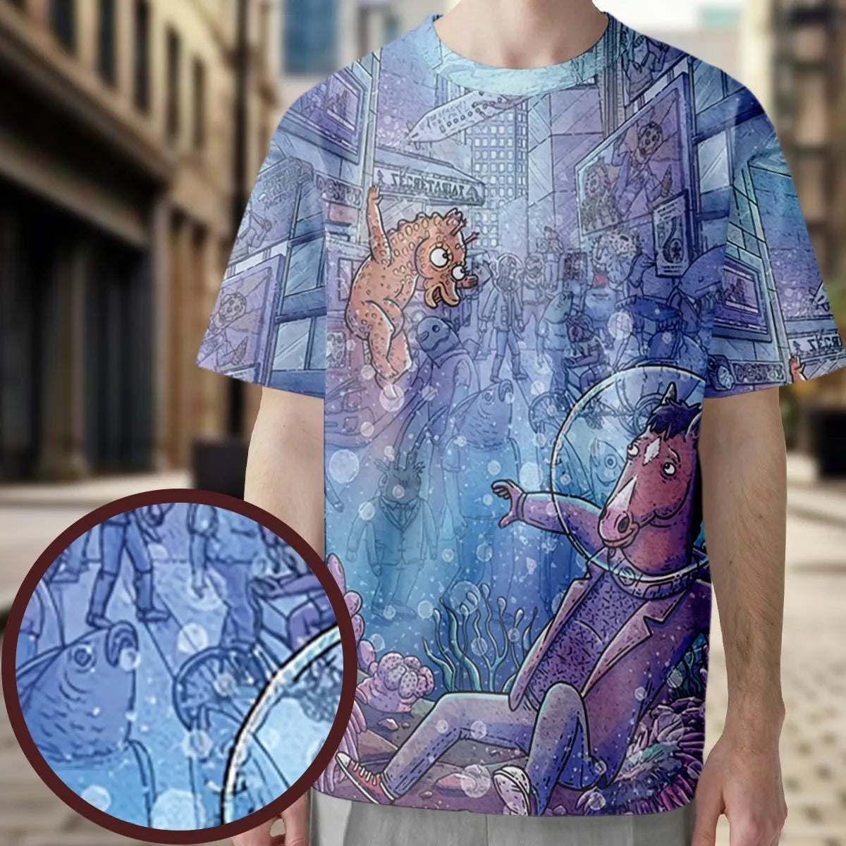 Full Print T-Shirt - 3HP9W3FY