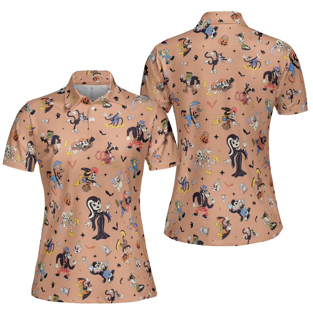 AOP Men/Women Polo Shirt - 9GRNWXYN - - 5