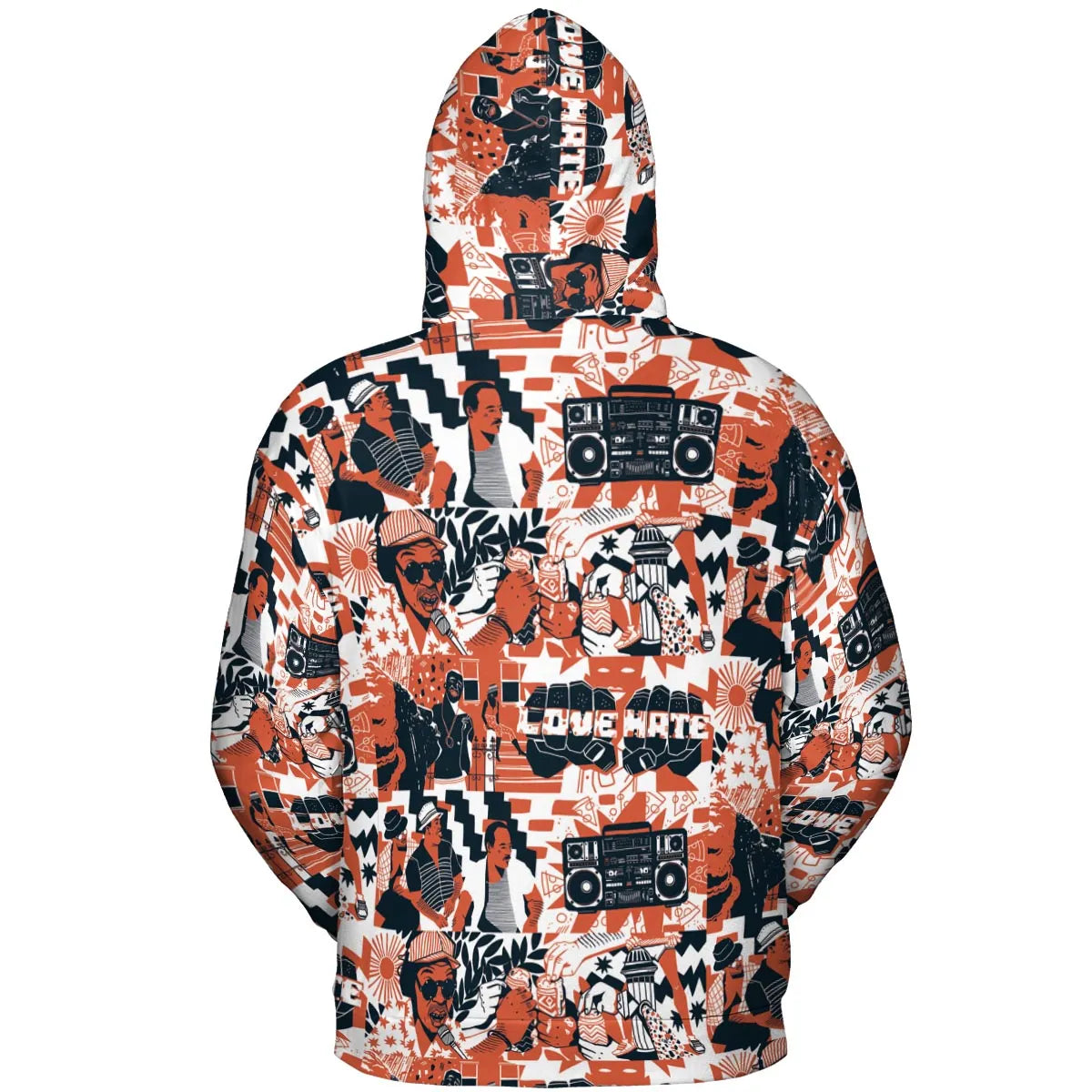 Full Print Hoodie - QT8A1963