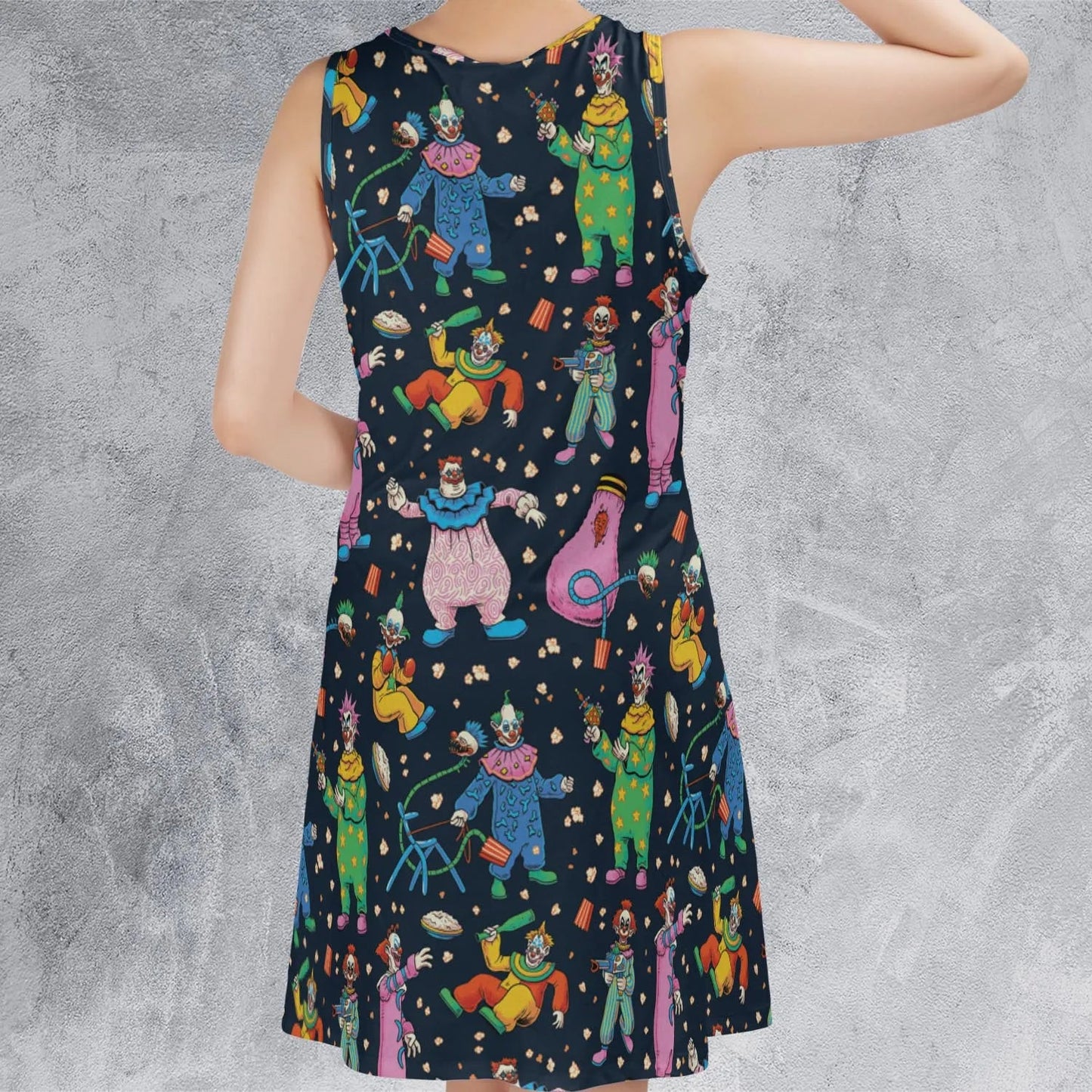 Casual Sleeveless Dress - P9V419TV
