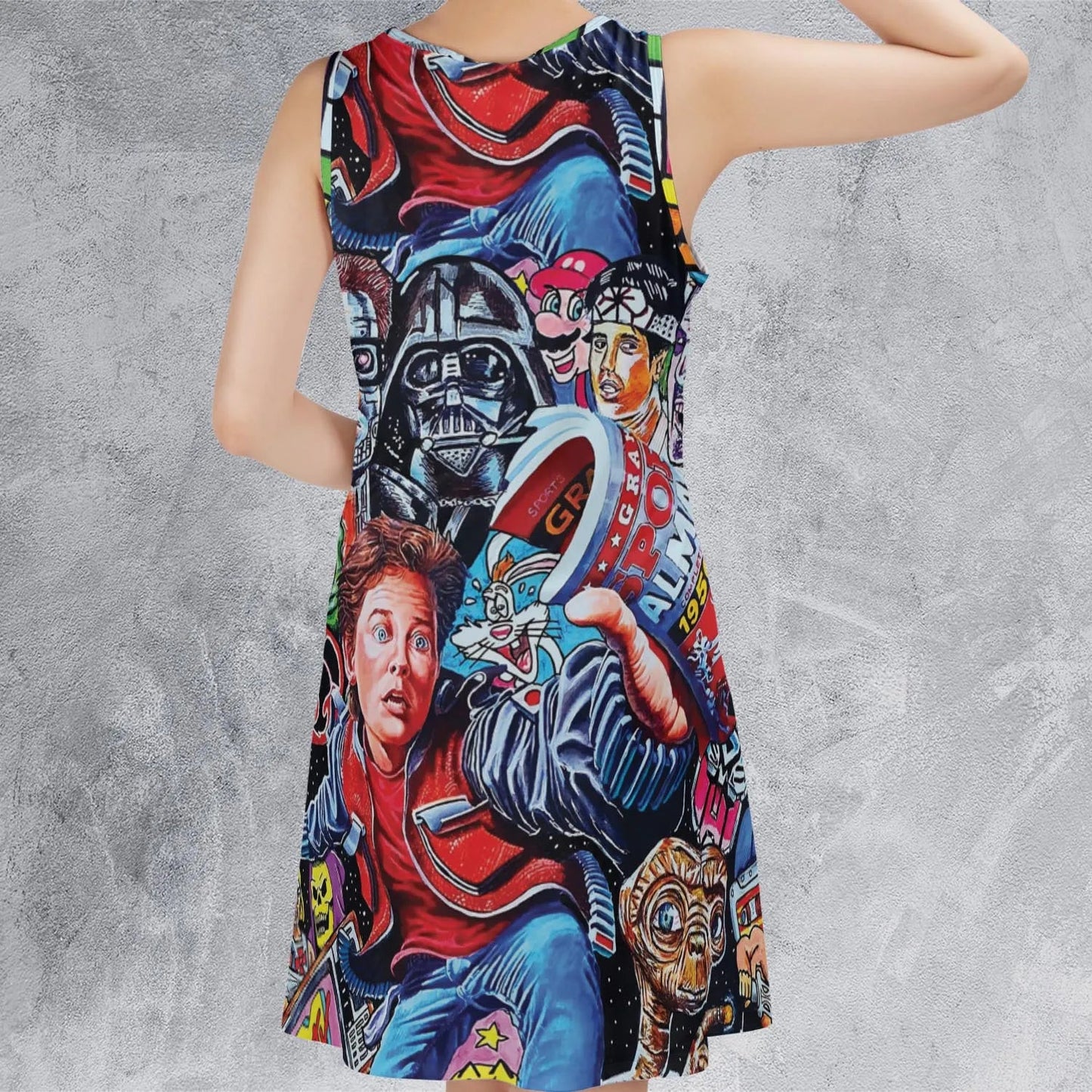 Casual Sleeveless Dress - 57XTSJRM