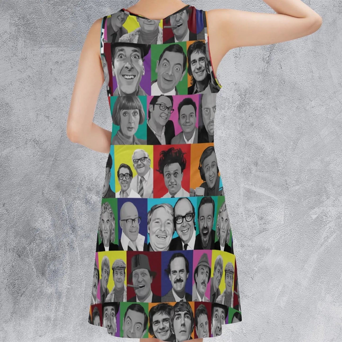Casual Sleeveless Dress - JY9Q7UMD