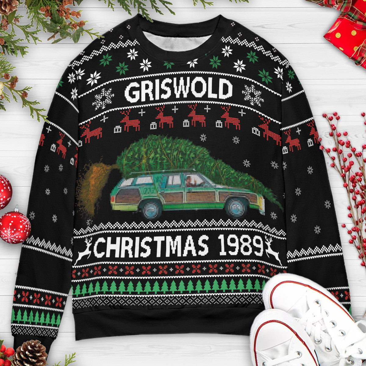 Ugly Christmas Sweatshirt - UW2LTYX9