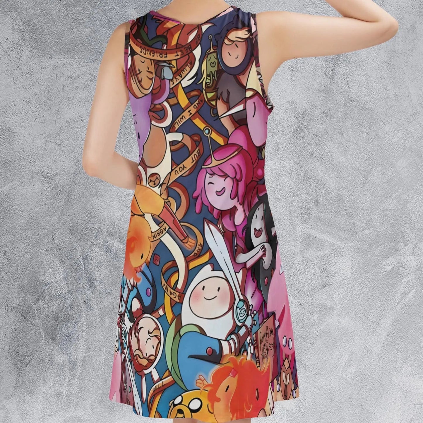 Casual Sleeveless Dress - 5WXTM5S2