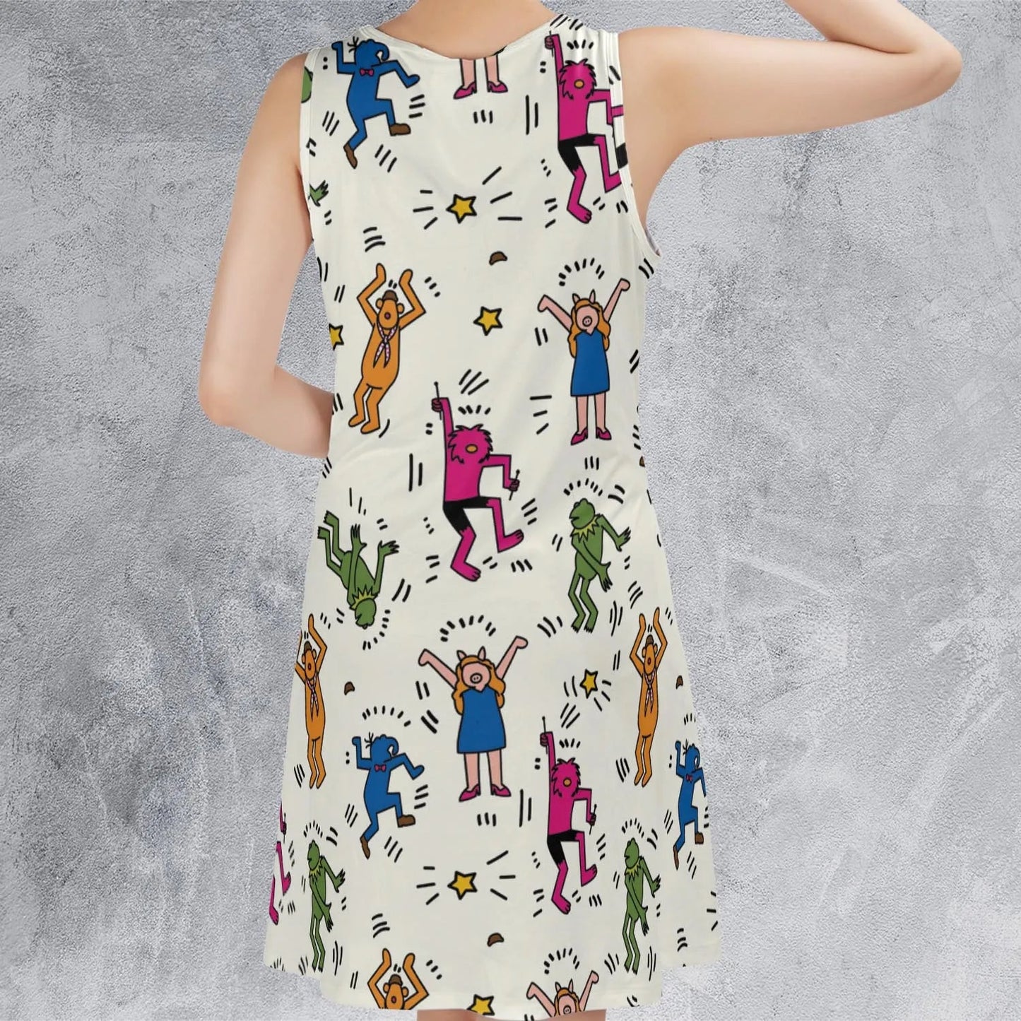 Casual Sleeveless Dress - 8PNNPLA5