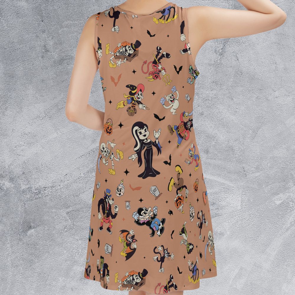 Sleeveless Dress - H6AS88AG - - 2