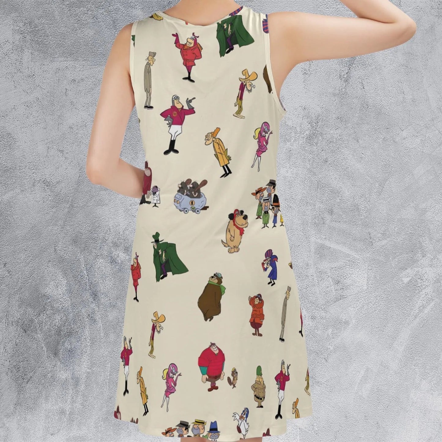 Casual Sleeveless Dress - 1DLPX898