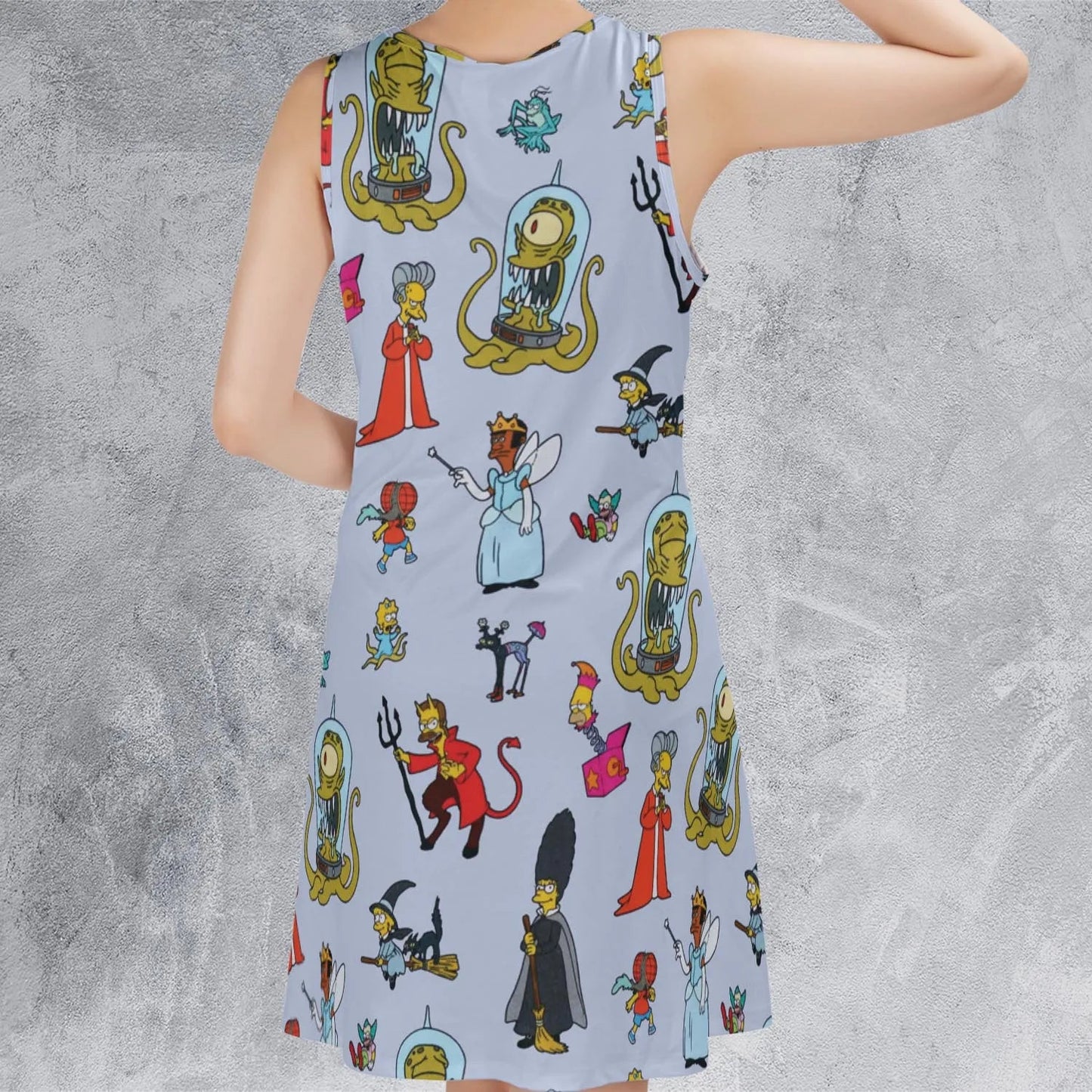 Casual Sleeveless Dress - DUG6WCL9