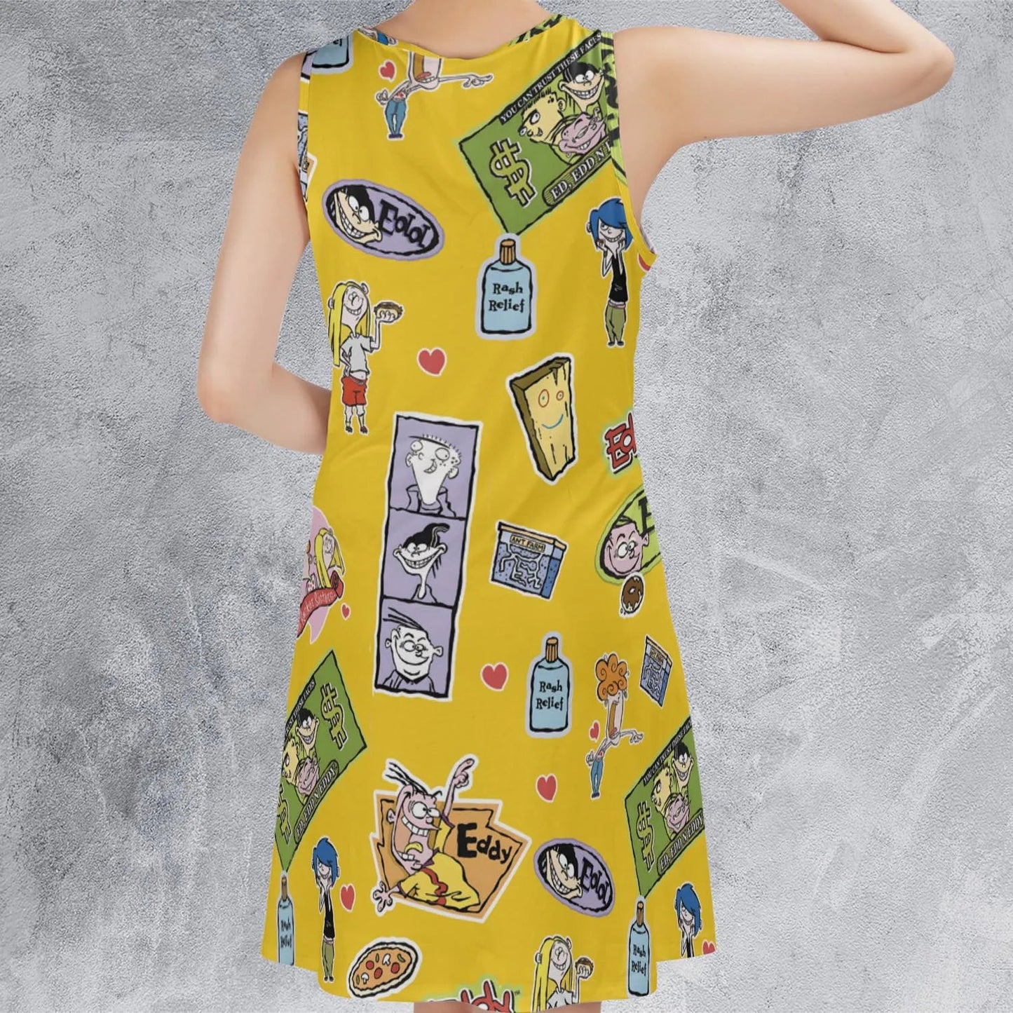 Casual Sleeveless Dress - H3WPQZDX