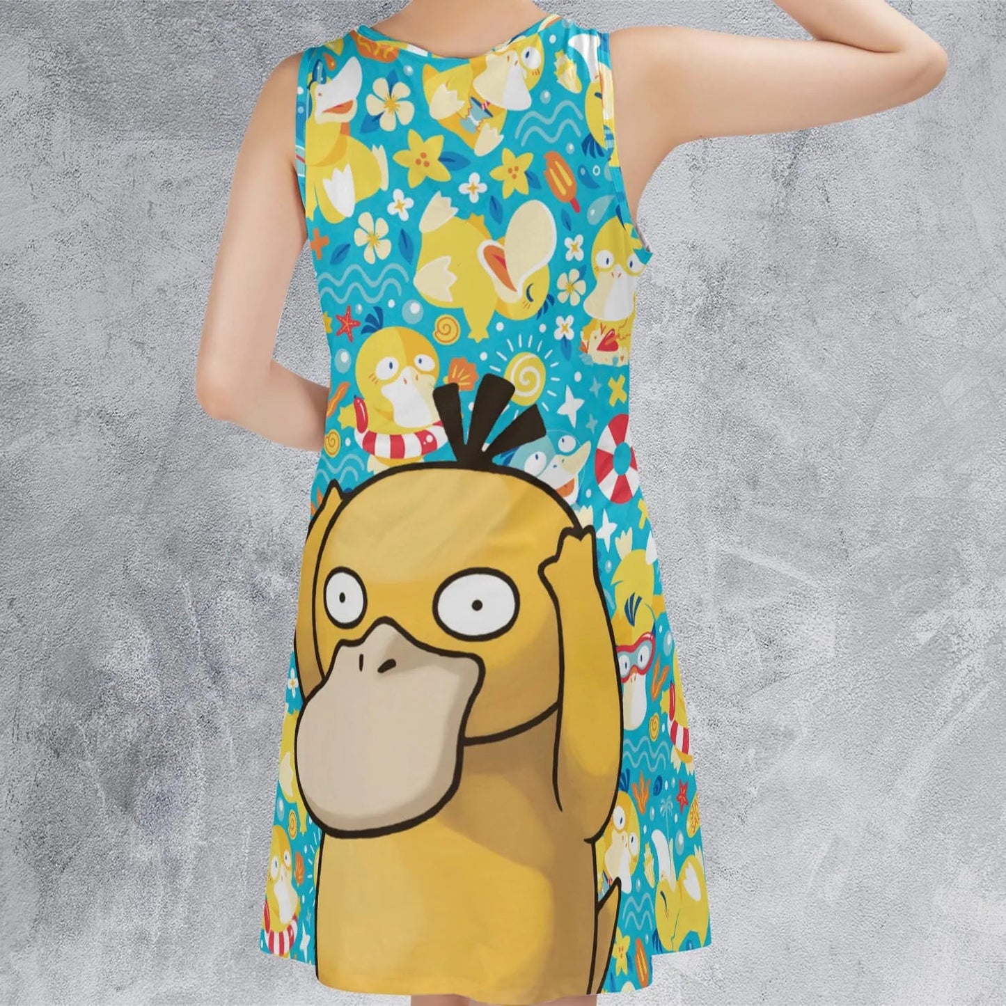 Casual Sleeveless Dress - L1BEN9DF