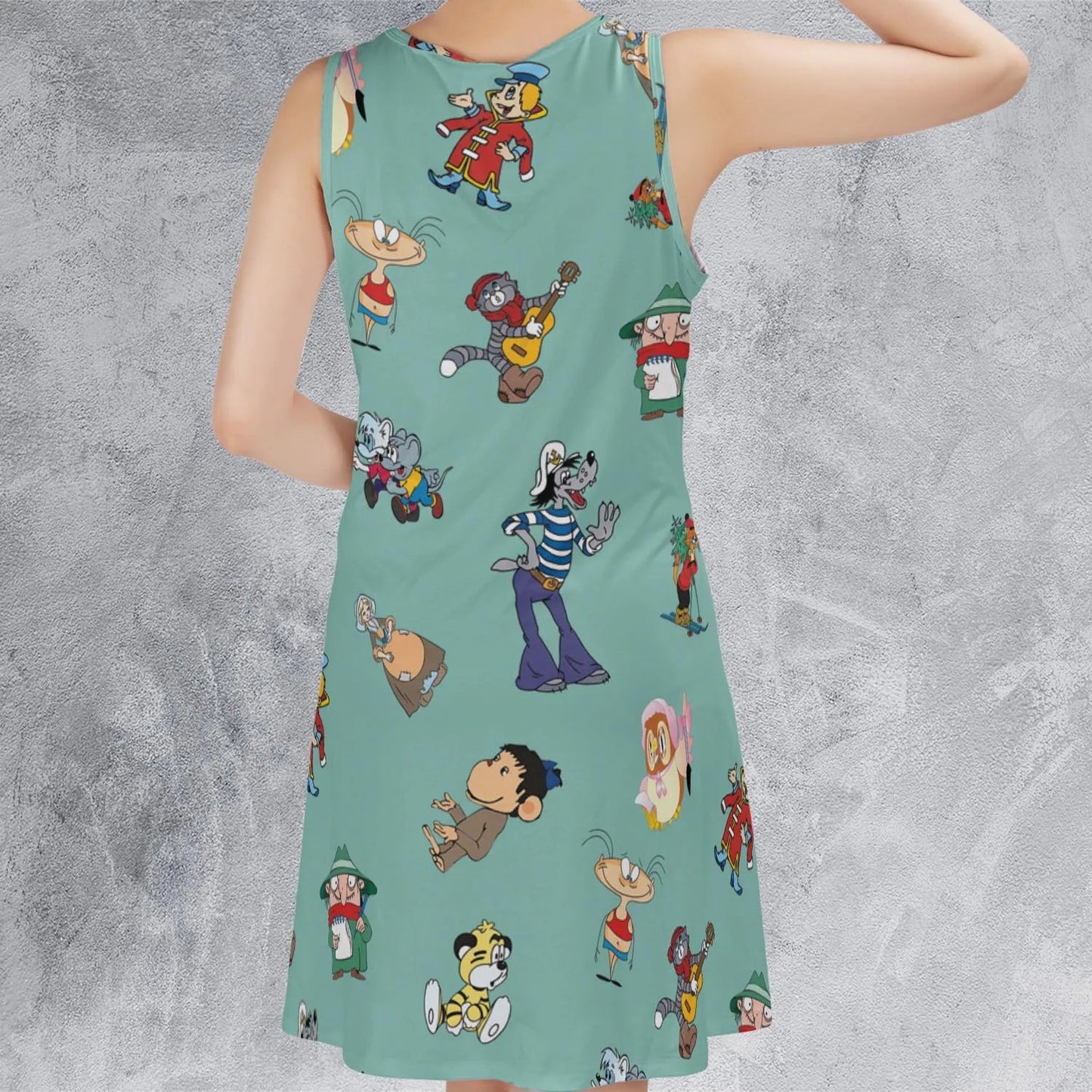 Casual Sleeveless Dress - LGS43FK1