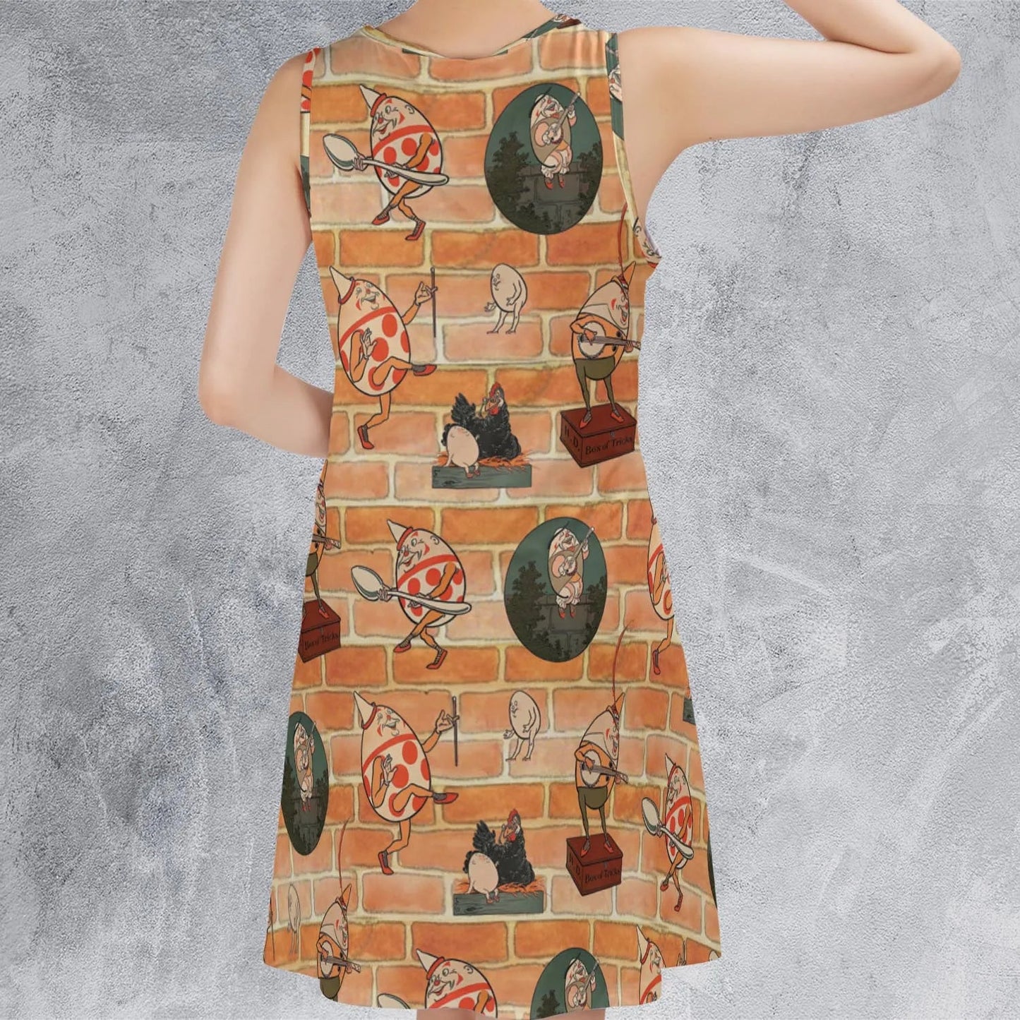Casual Sleeveless Dress - 2WH846JQ