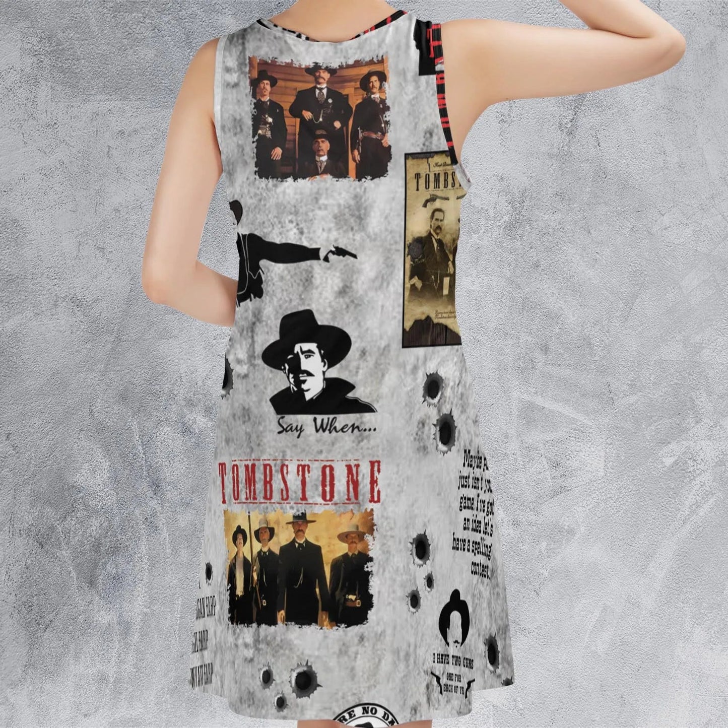 Casual Sleeveless Dress - NQ26UDNX