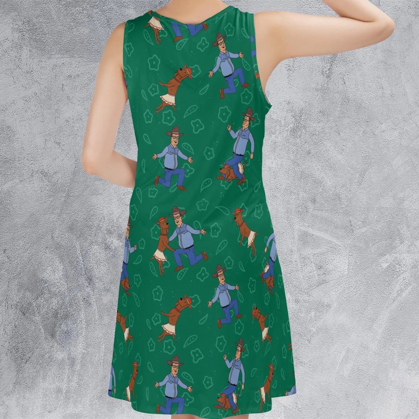 Casual Sleeveless Dress - VM8K6T6Z