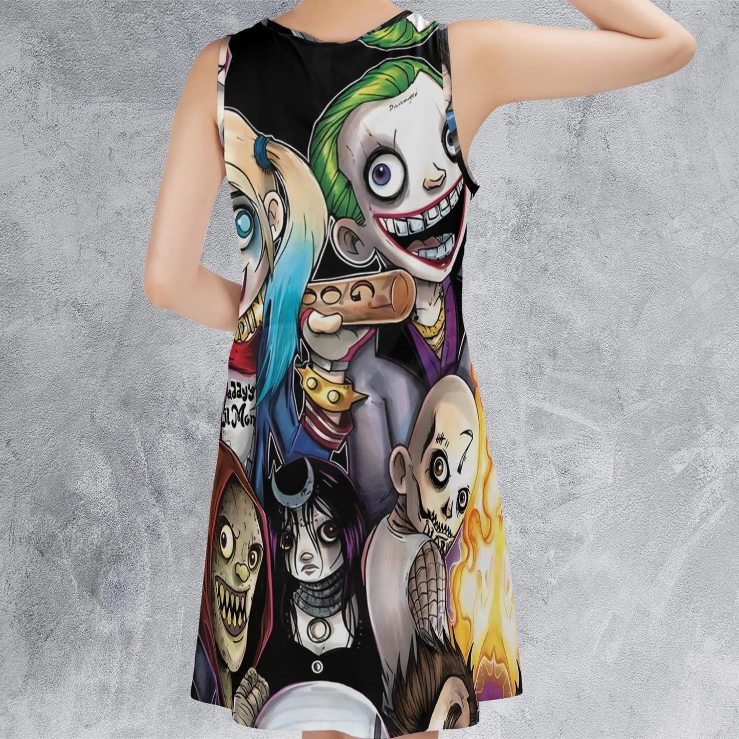 Casual Sleeveless Dress - 6CXZ3G25