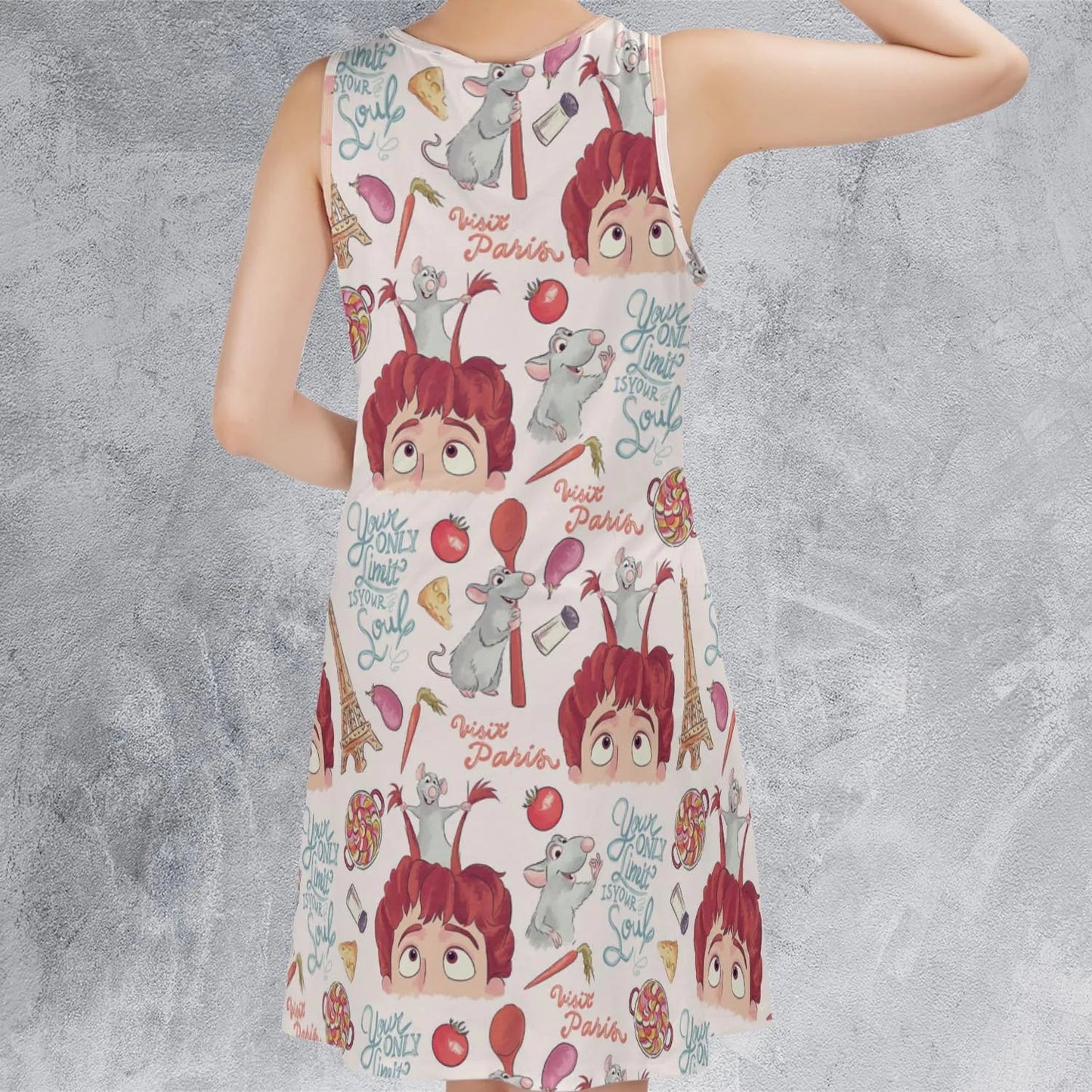 Casual Sleeveless Dress - TFB2NH34