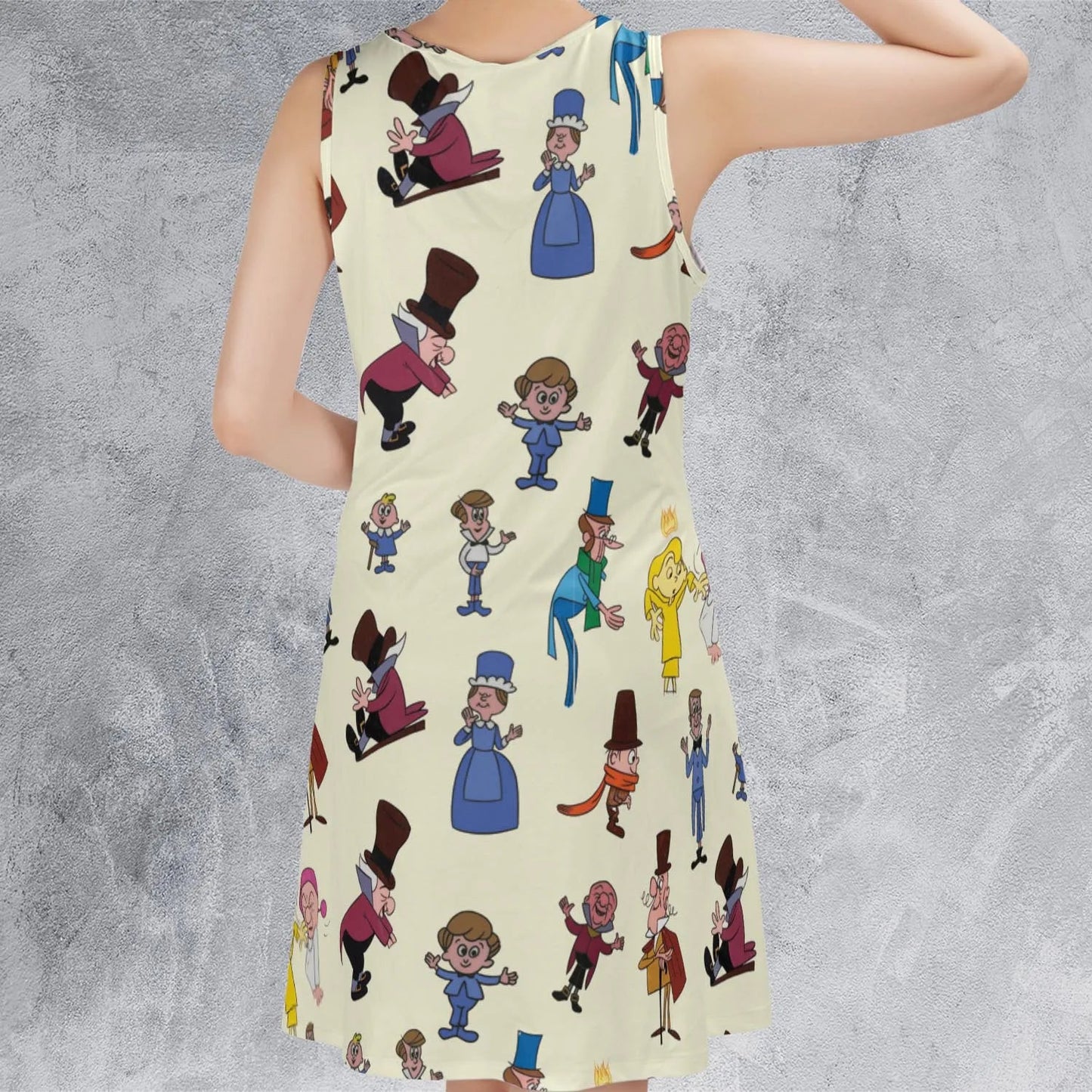 Casual Sleeveless Dress - FZZRZX37