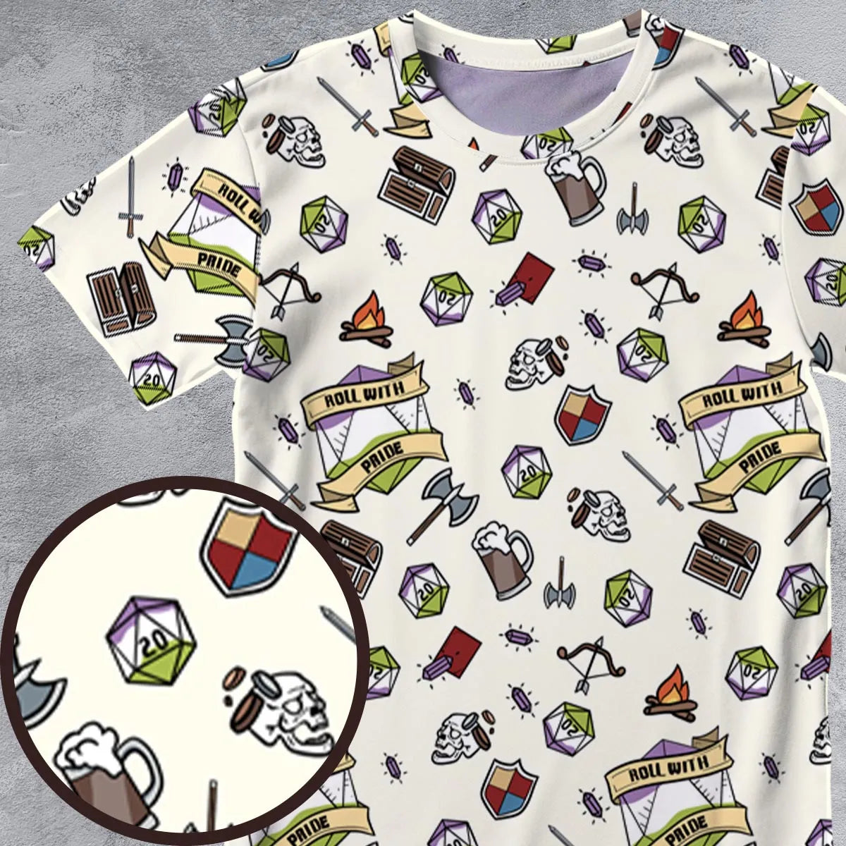 Full Print T-Shirt - DKQQYTWZ