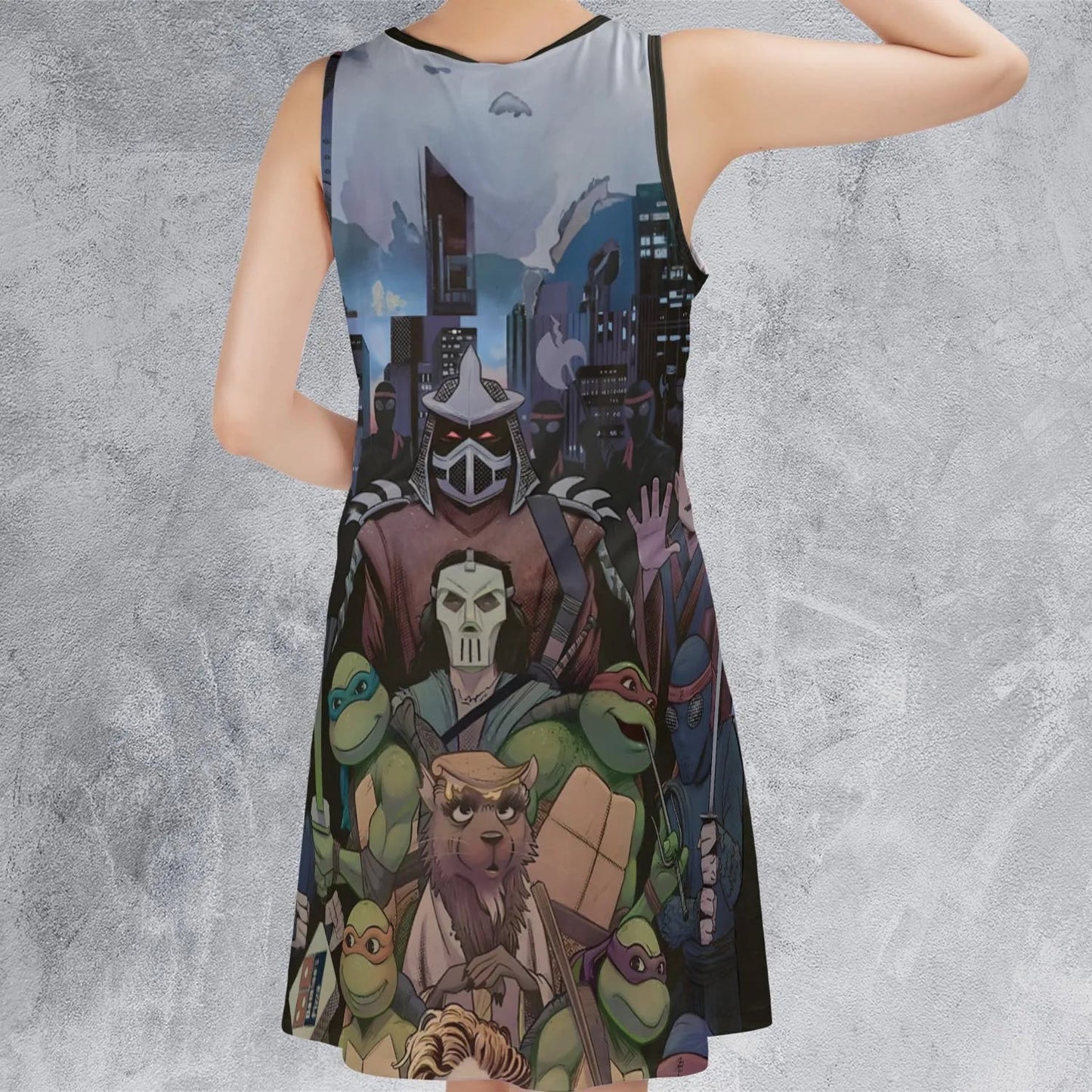 Casual Sleeveless Dress - F9WWMH6B