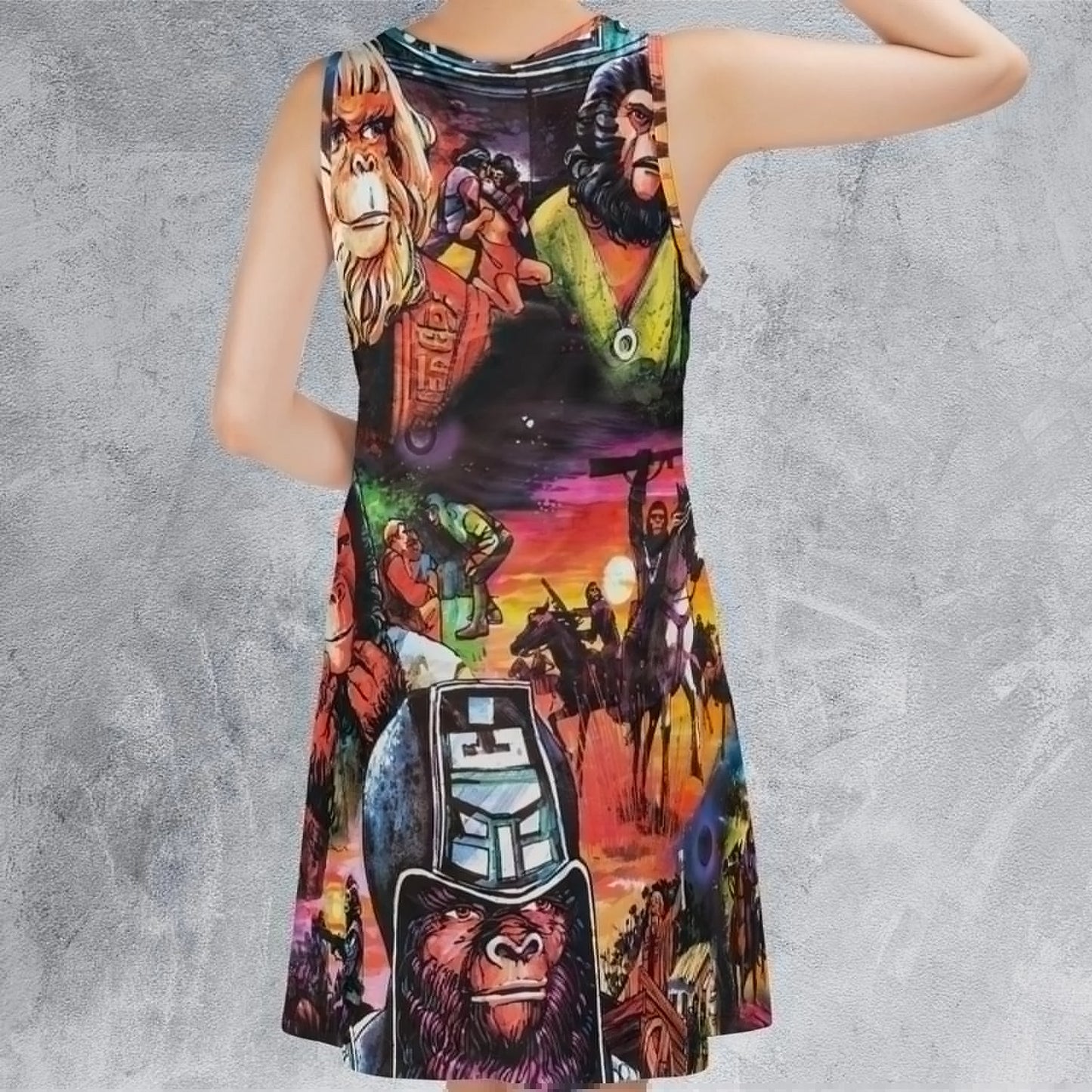Casual Sleeveless Dress - P8RAPJ2G