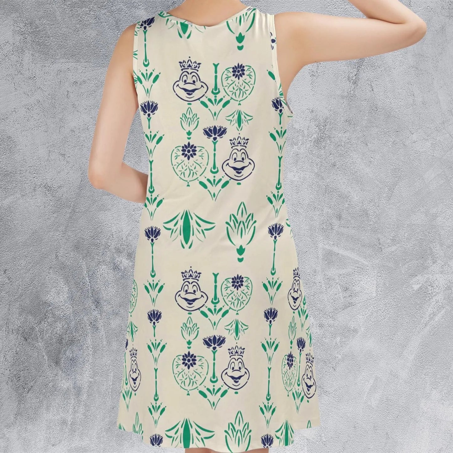 Casual Sleeveless Dress - R6KJUEWQ