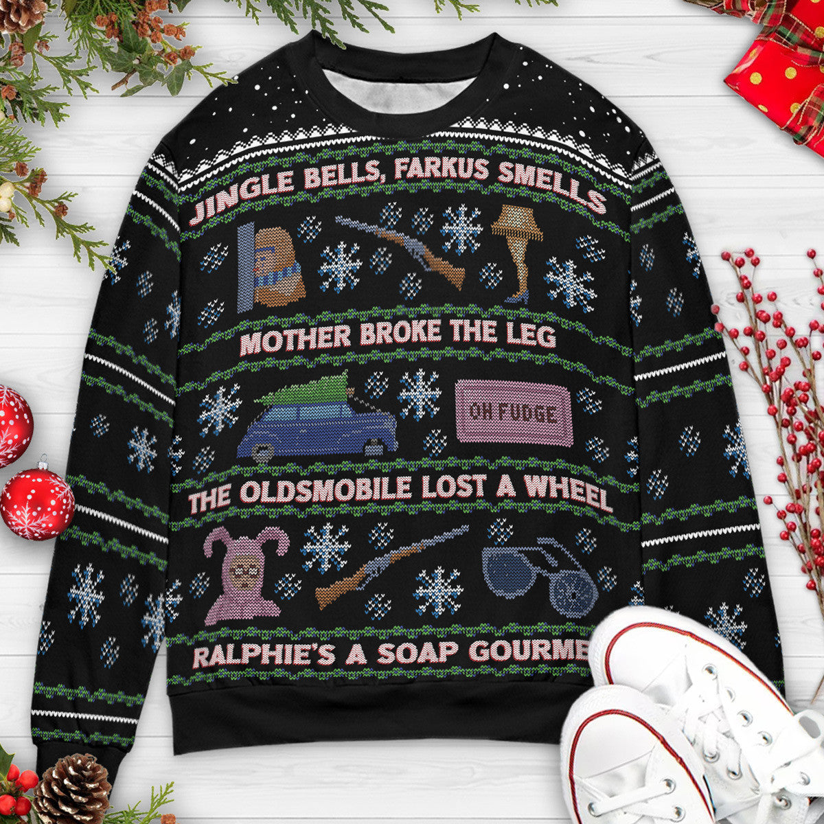 Ugly Christmas Sweatshirt - 2KWHUV4Y