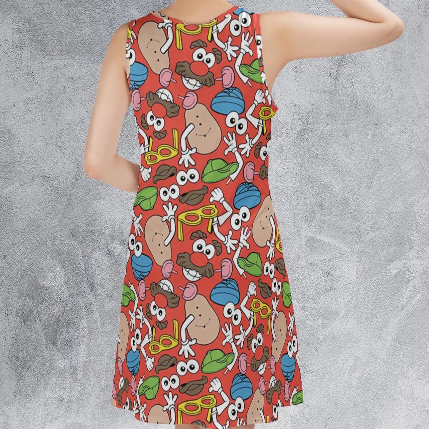 Casual Sleeveless Dress - ZK78ZKPB