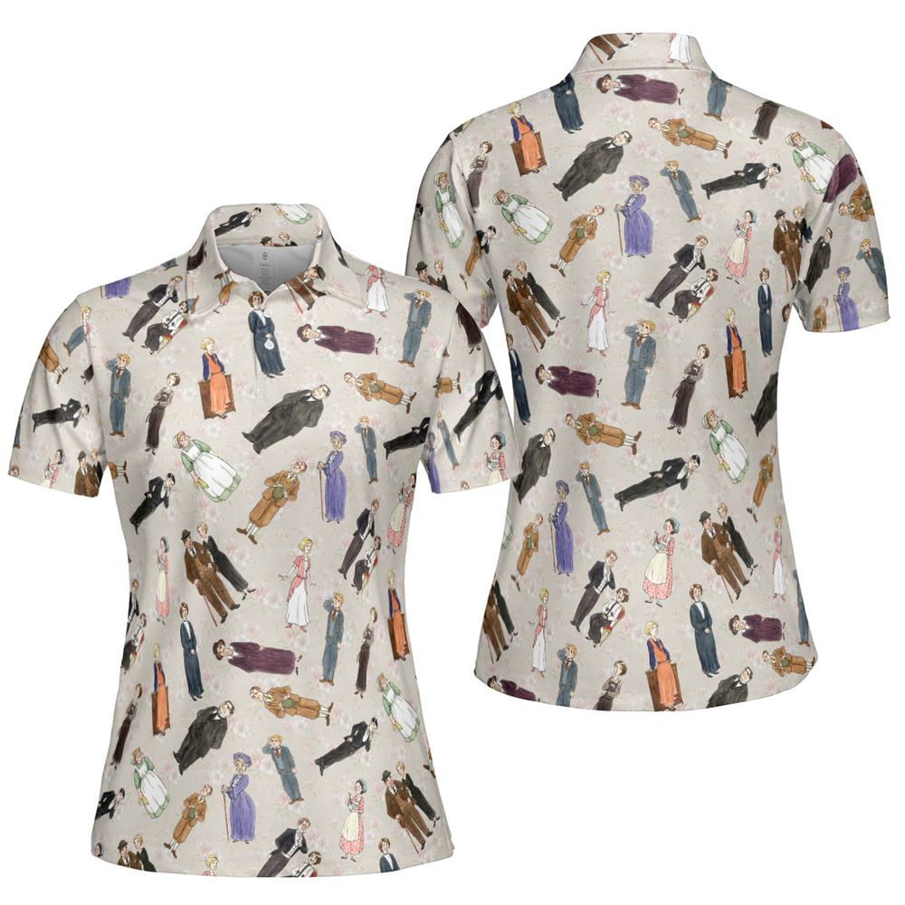 AOP Men/Women Polo Shirt - 9ZSUMHC6 - - 5